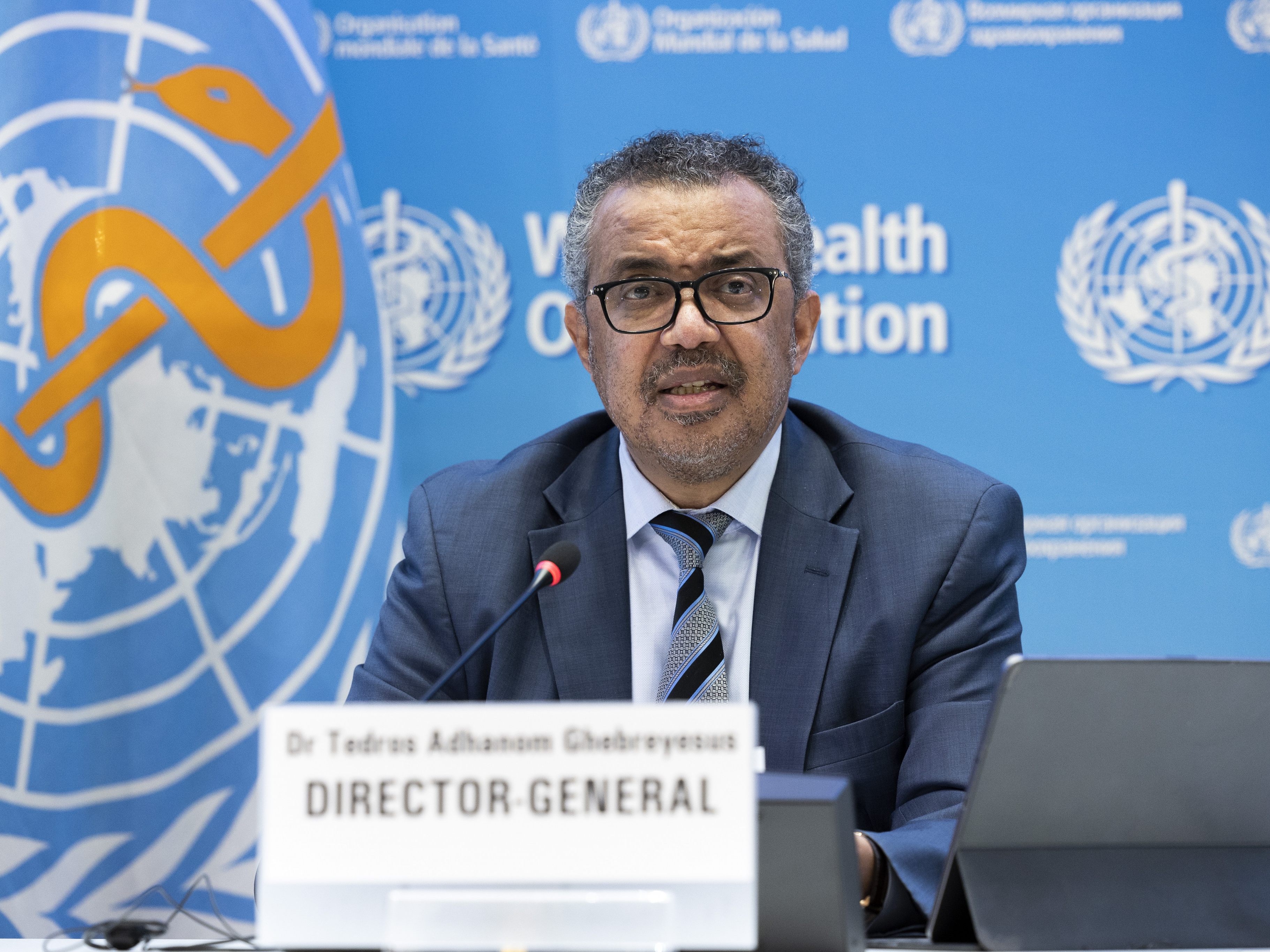 WHO-Generaldirektor Tedros Adhanom Ghebreyesus.