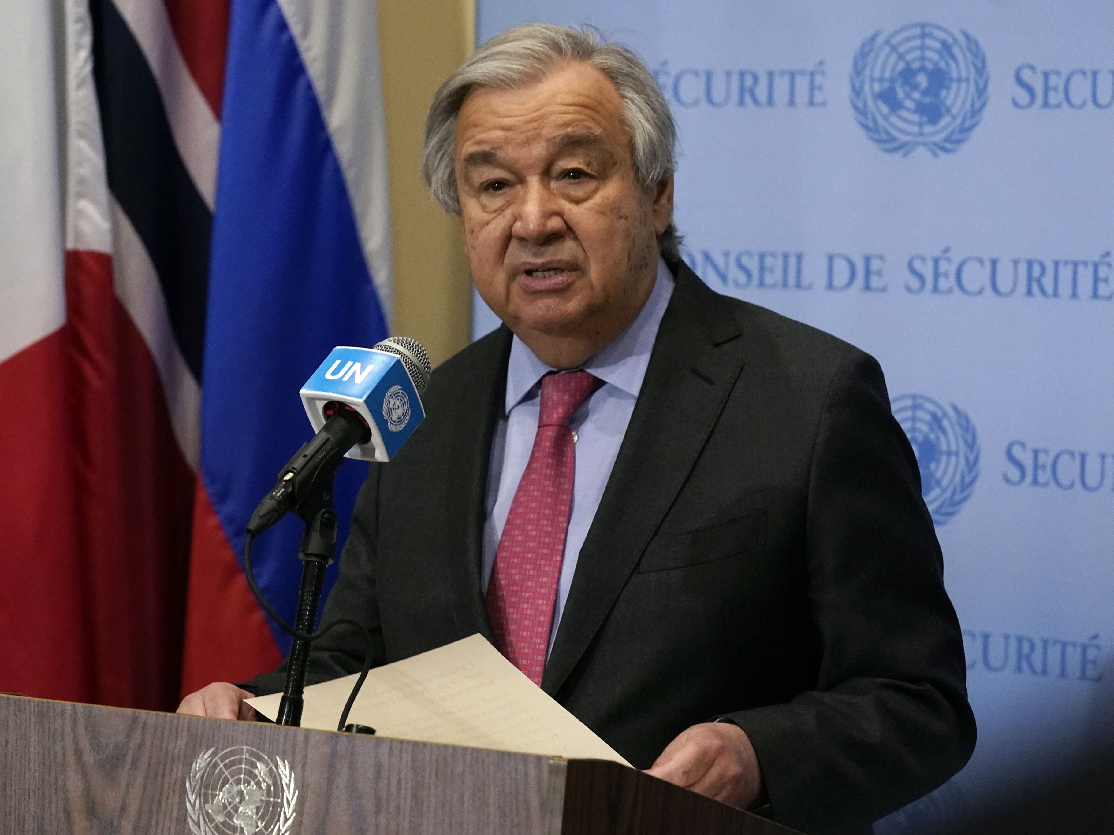 Guterres will nicht von Völkermord in der Ukraine sprechen. Guterres will nicht von Völkermord in der Ukraine sprechen.