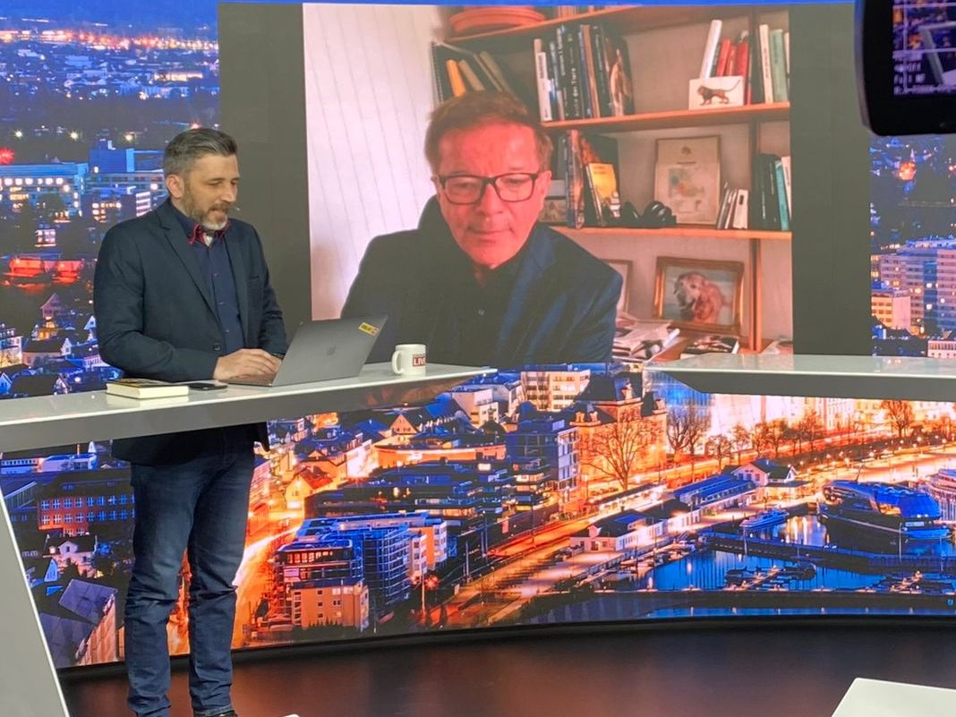Anschober bei "Vorarberg LIVE" Anschober bei "Vorarberg LIVE"