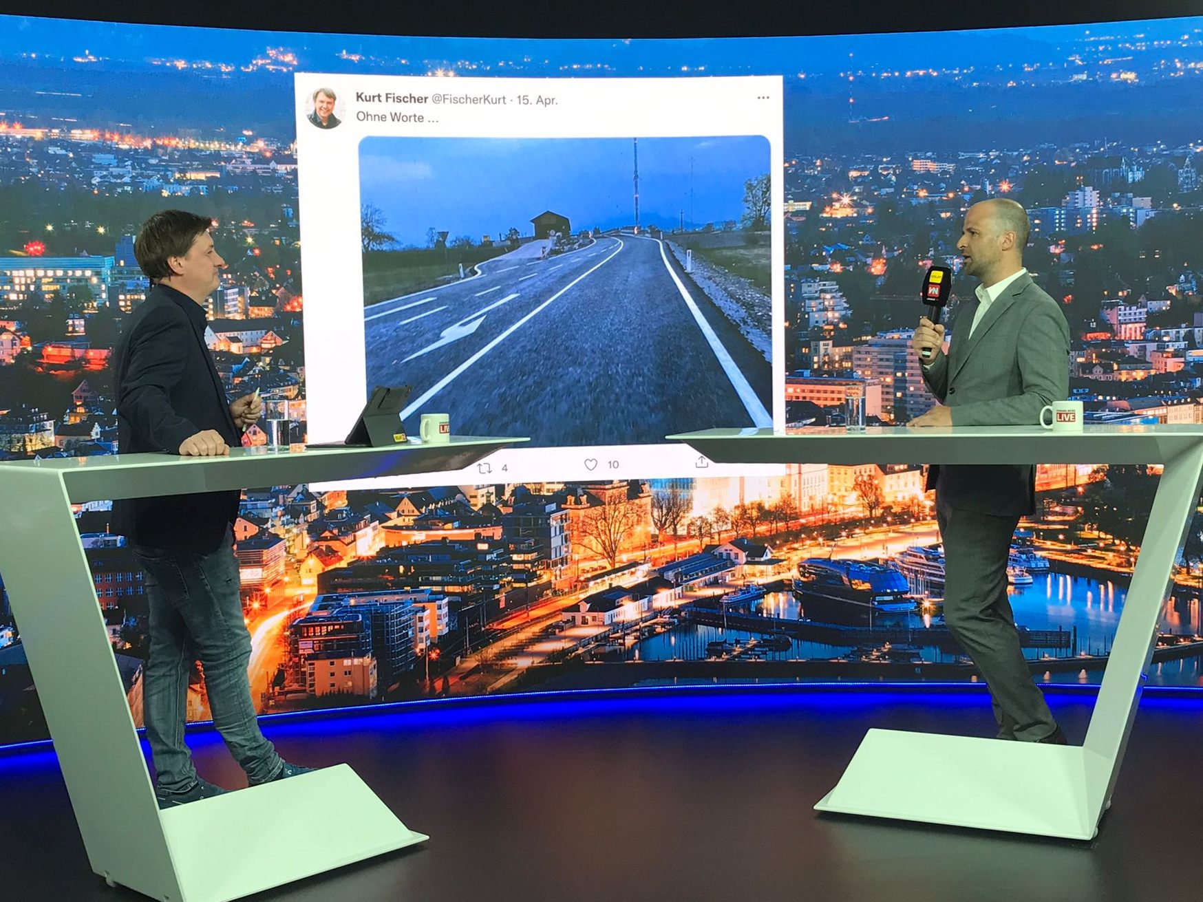 Marco Tittler zu Gast bei "Vorarlberg LIVE"