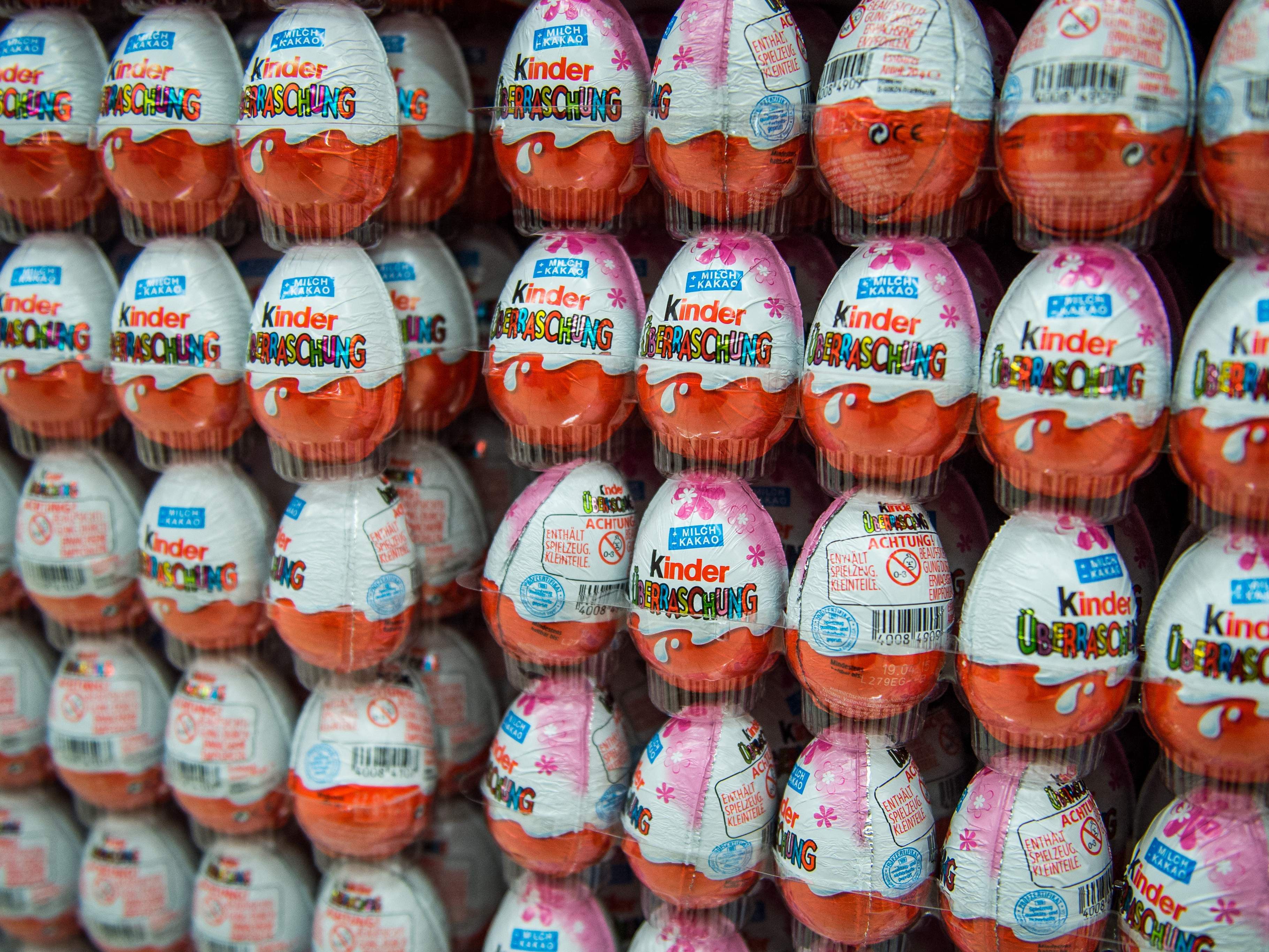 Ferrero ruft Produkte zurück.