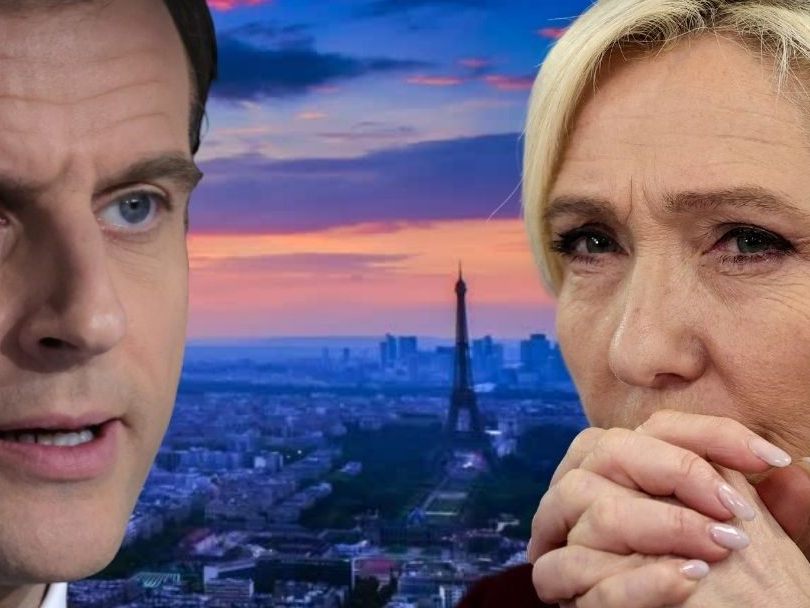 Emmanuel Macron und Marine Le Pen