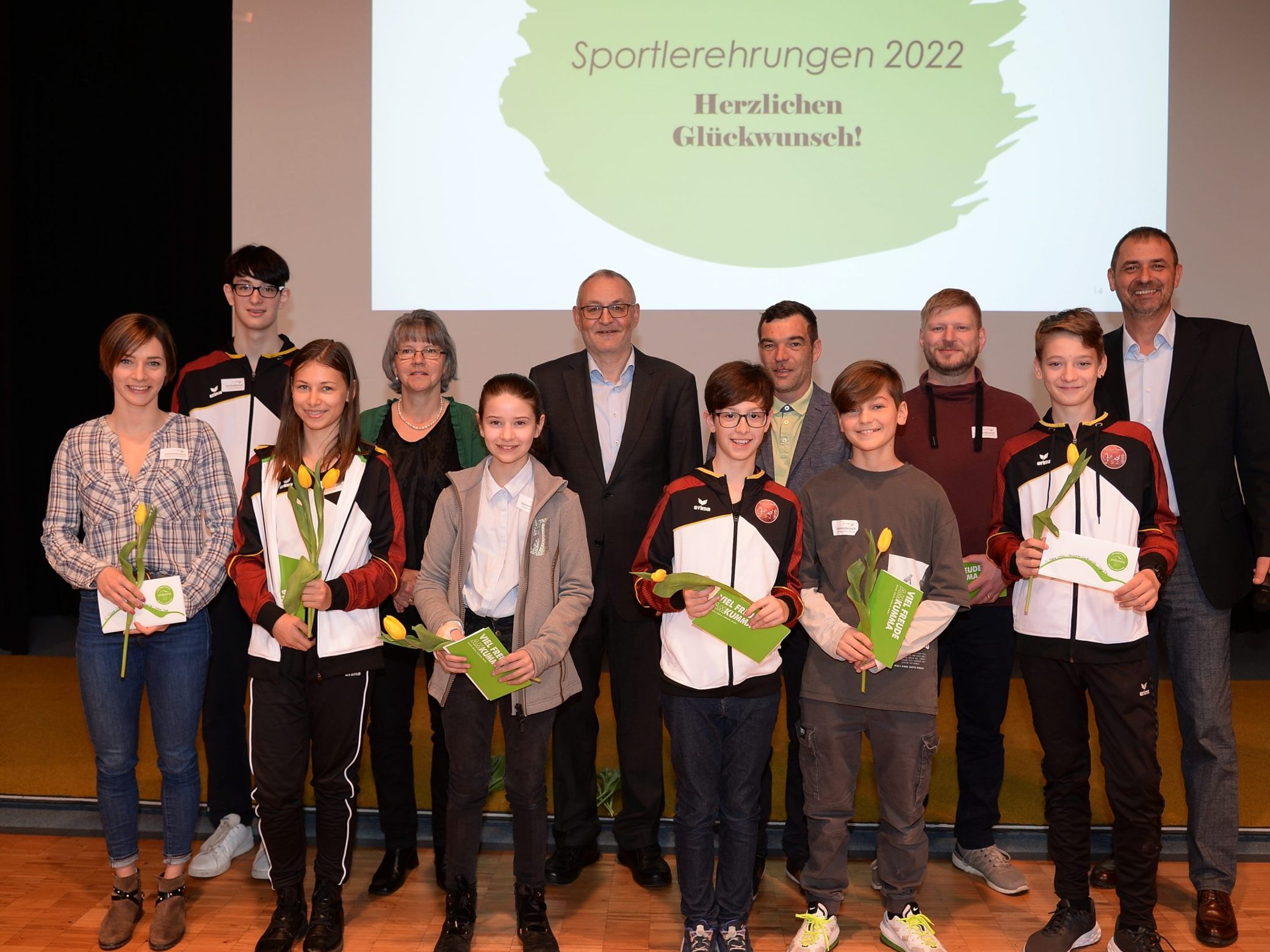 Beim Vereinsbrunch wurden wieder Sportler aus der Gemeinde für ihre Leistungen geehrt