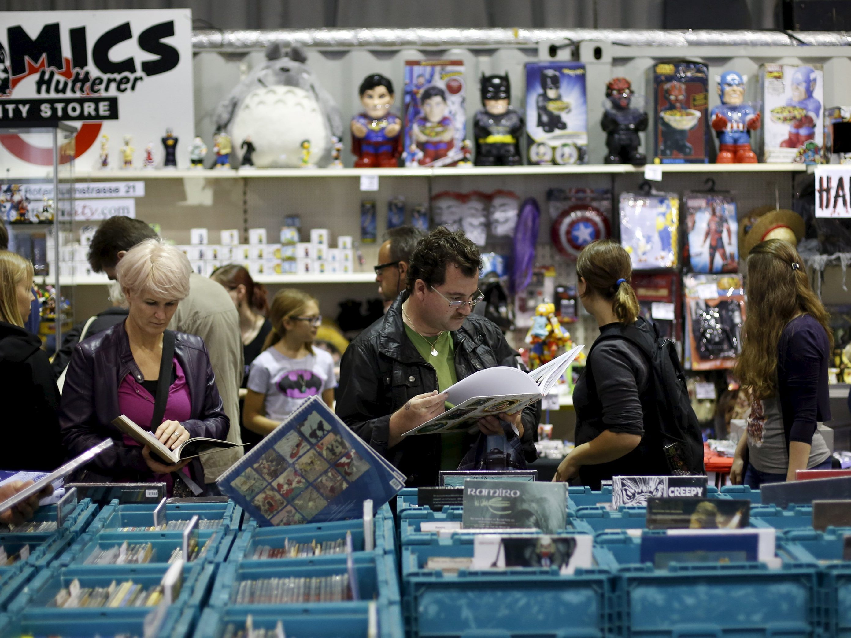 Nicht nur Vintage Comics: Ein reichhaltiges Angebot finden Fans bei der "Vienna Comix" in Wien