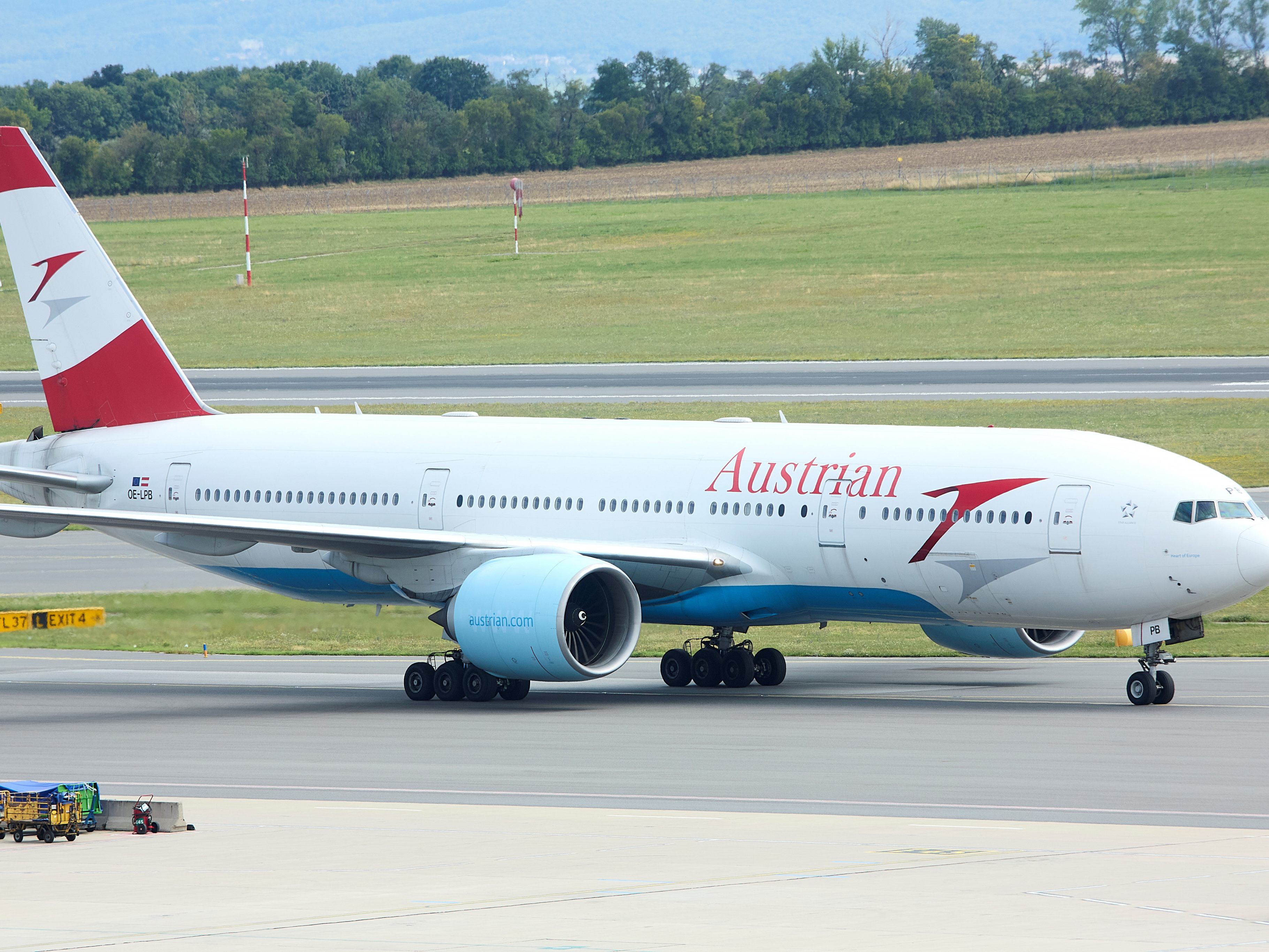 AUA bietet Flugticket mit Aufpreis für nachhaltigen Treibstoff an. AUA bietet Flugticket mit Aufpreis für nachhaltigen Treibstoff an.