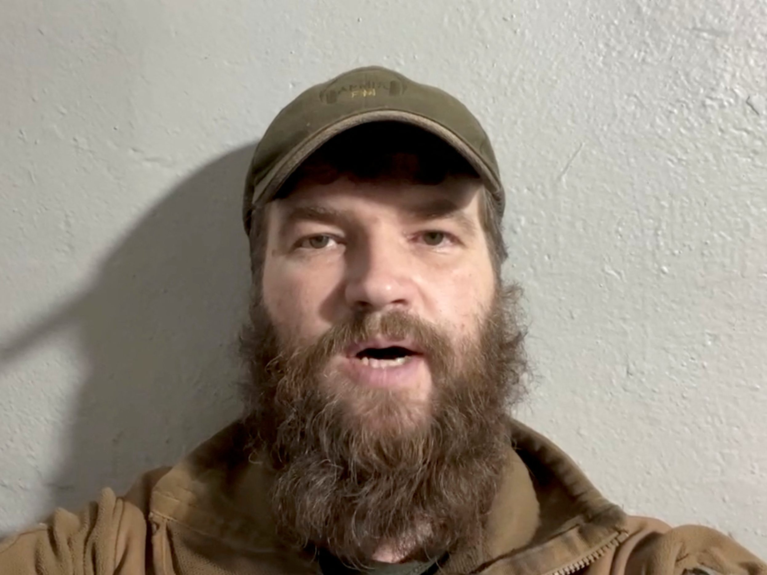 Der Befehlshaber Swjatoslaw Palamar spricht im Video von einer "gewissen Operation". Der Befehlshaber Swjatoslaw Palamar spricht im Video von einer "gewissen Operation".