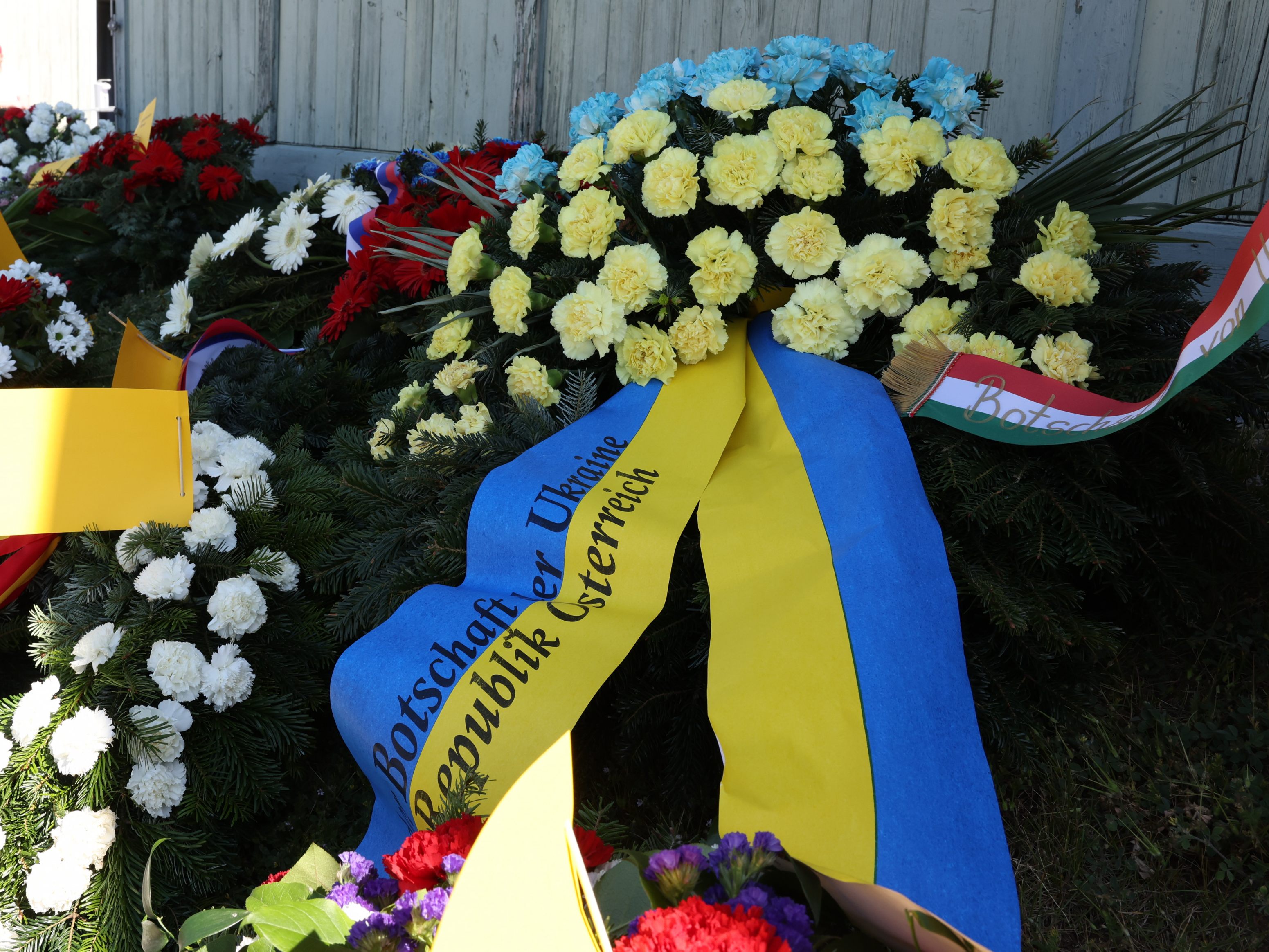 Das Mauthausen-Gedenken stand im Zeichen des Ukraine-Krieges Das Mauthausen-Gedenken stand im Zeichen des Ukraine-Krieges