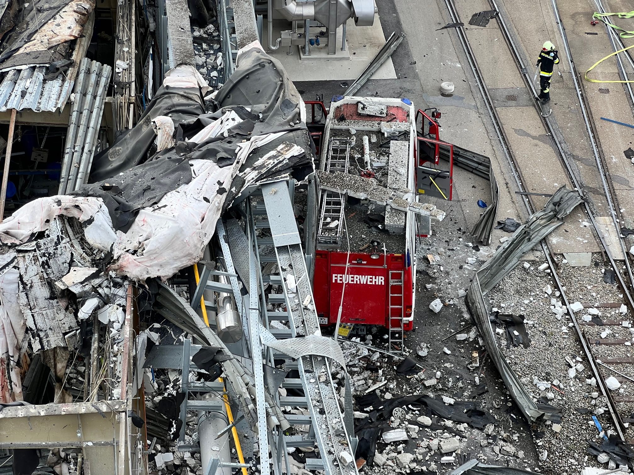 Ein Arbeiter wurde bei der Explosion in Krems getötet.