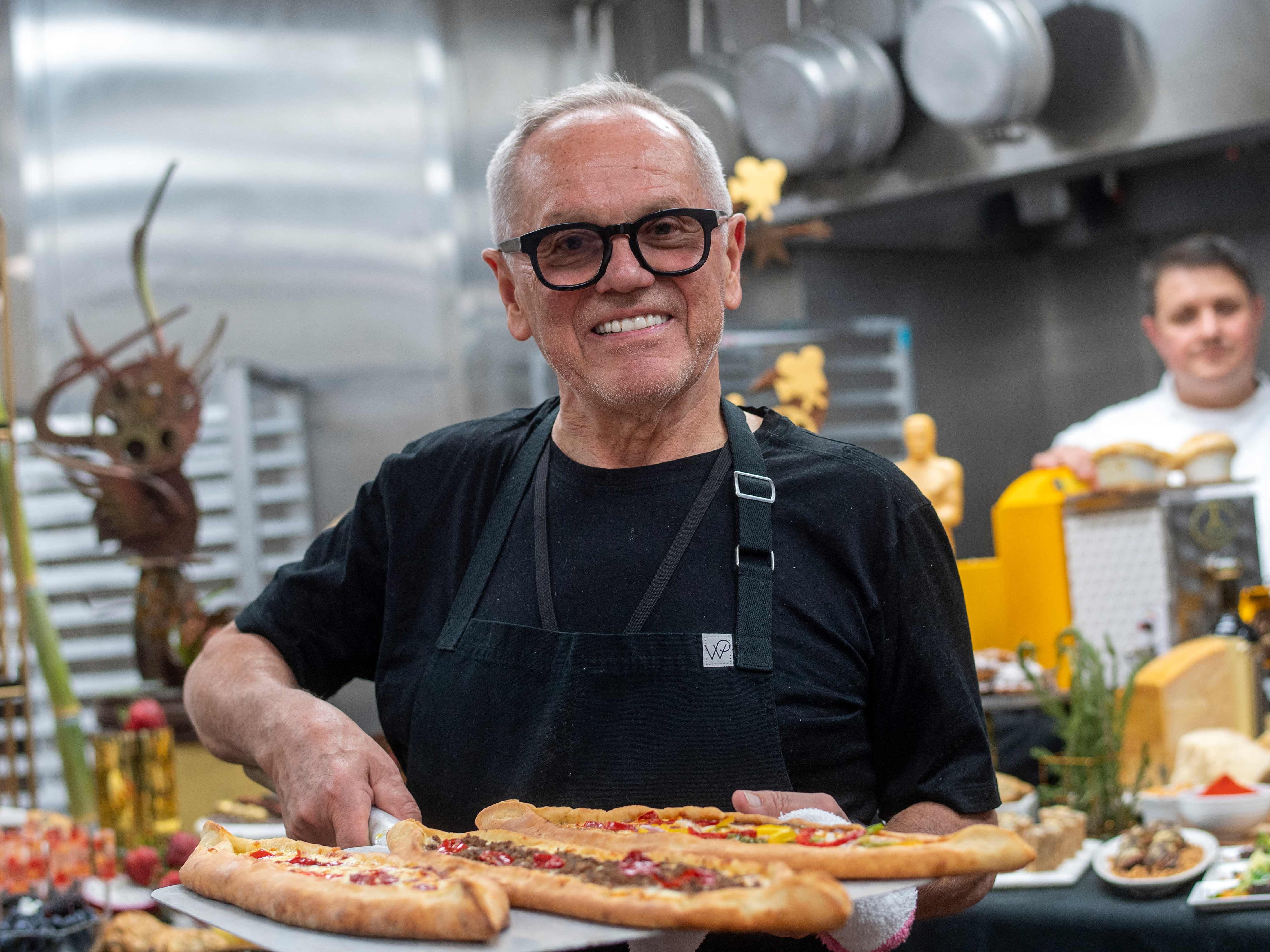 Beim Grand Opening am Flughafen Wien schaute Starkoch Wolfgang Puck persönlich vorbei.