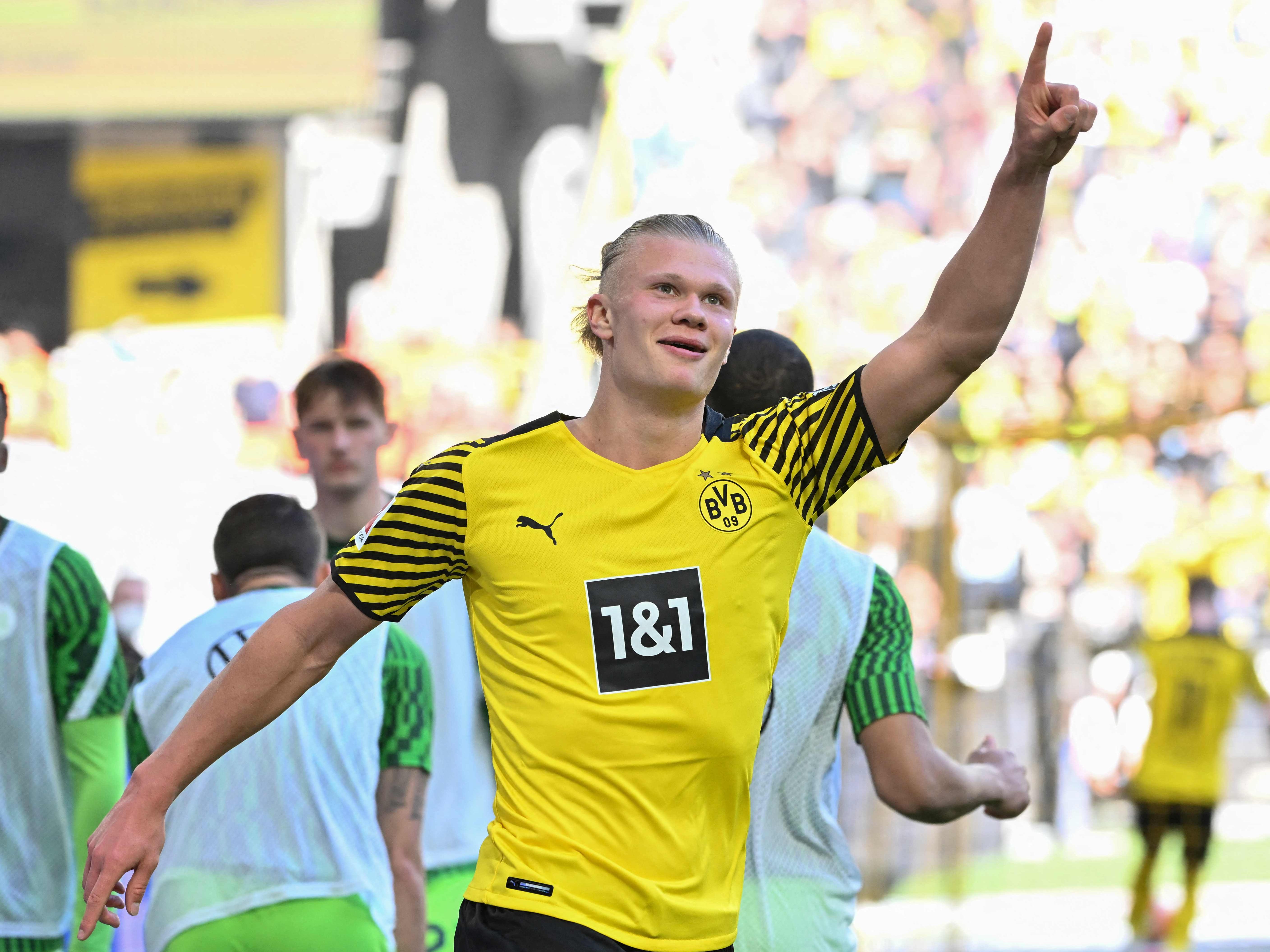 Erling Braut Haaland wechselt von Dortmund zu Manchester City Erling Braut Haaland wechselt von Dortmund zu Manchester City