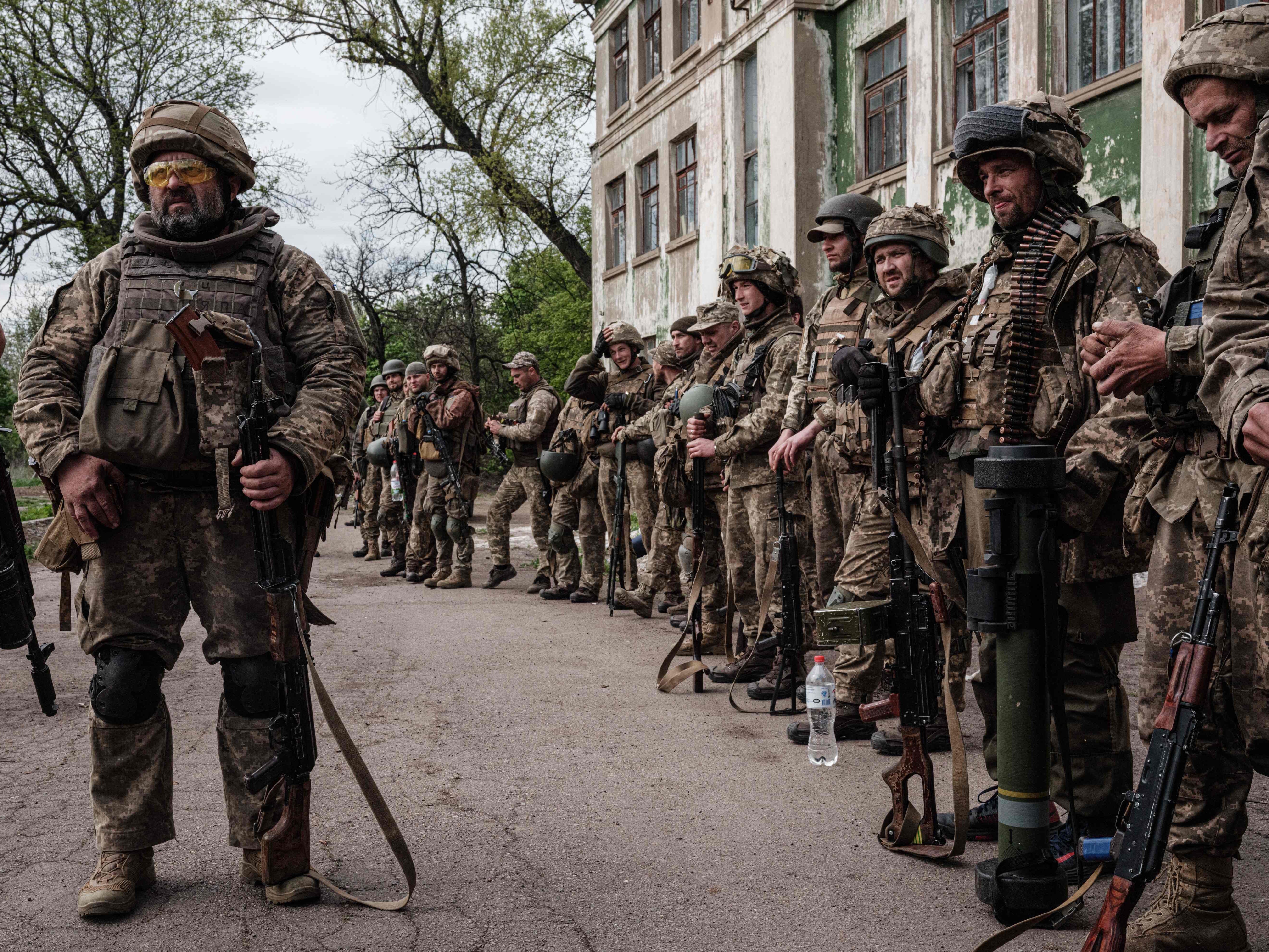 Die ukrainischen Truppen werden wohl nicht vor Juni mit einer Gegenoffensive beginnen Die ukrainischen Truppen werden wohl nicht vor Juni mit einer Gegenoffensive beginnen