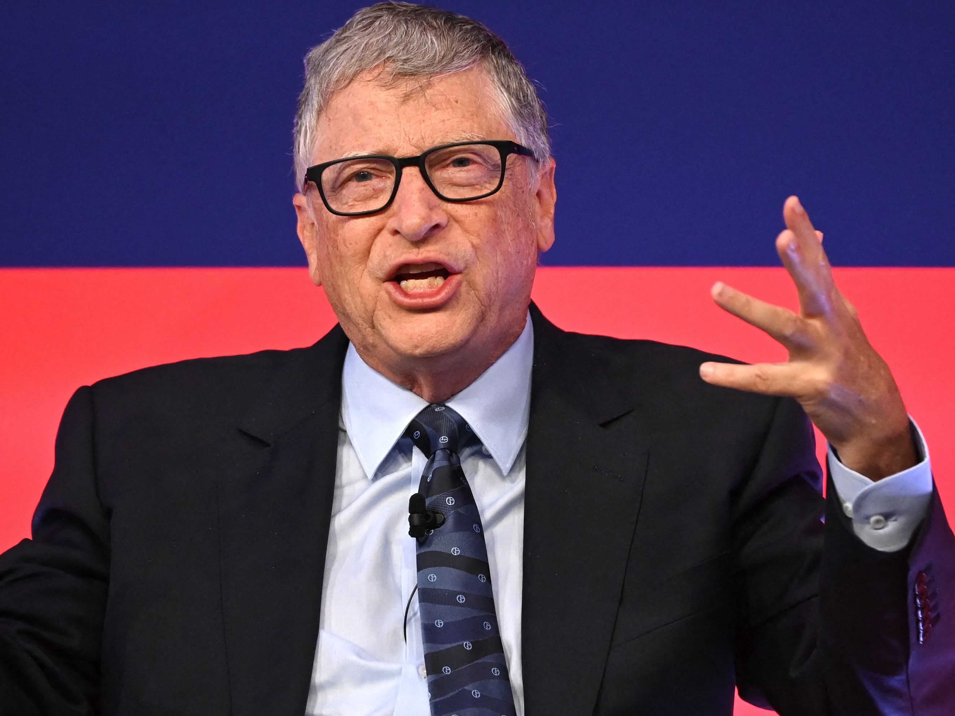 Bill Gates hat die Idee einer internationalen Eingreiftruppe gegen Pandemien aufgebracht. Bill Gates hat die Idee einer internationalen Eingreiftruppe gegen Pandemien aufgebracht.