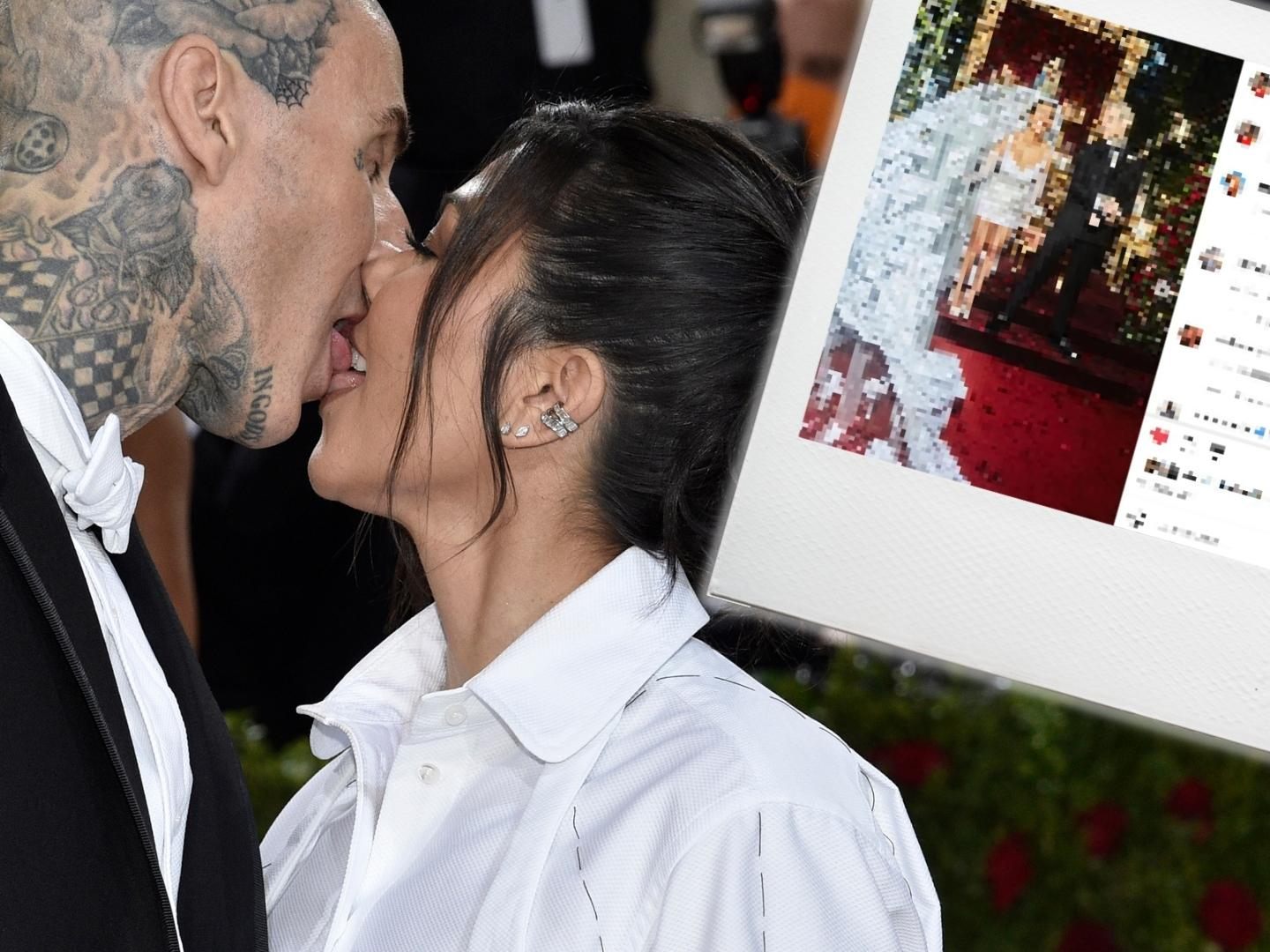 Travis und Kourtney haben es schon wieder getan. Travis und Kourtney haben es schon wieder getan.
