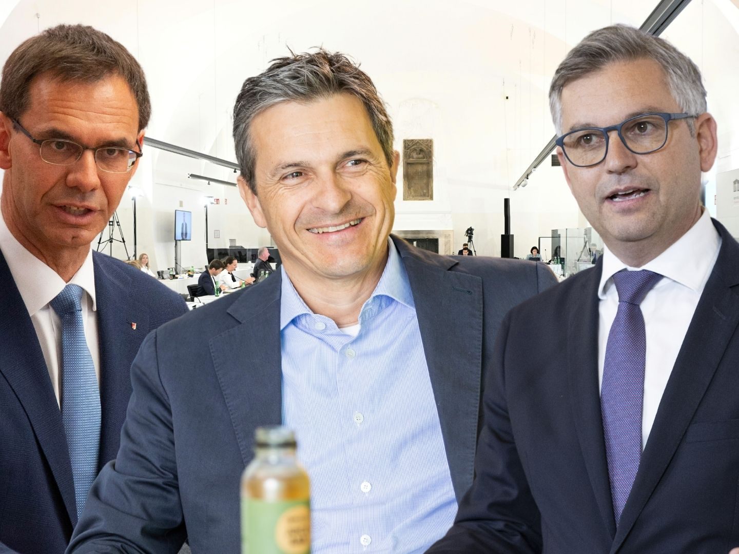 LH Wallner, Jürgen Rauch und Magnus Brunner müssen sich vor dem U-Ausschuss verantworten. LH Wallner, Jürgen Rauch und Magnus Brunner müssen sich vor dem U-Ausschuss verantworten.