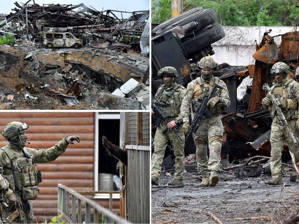 Ukrainische Armeeführung berichtet von massiven Gefechten im Donbass.