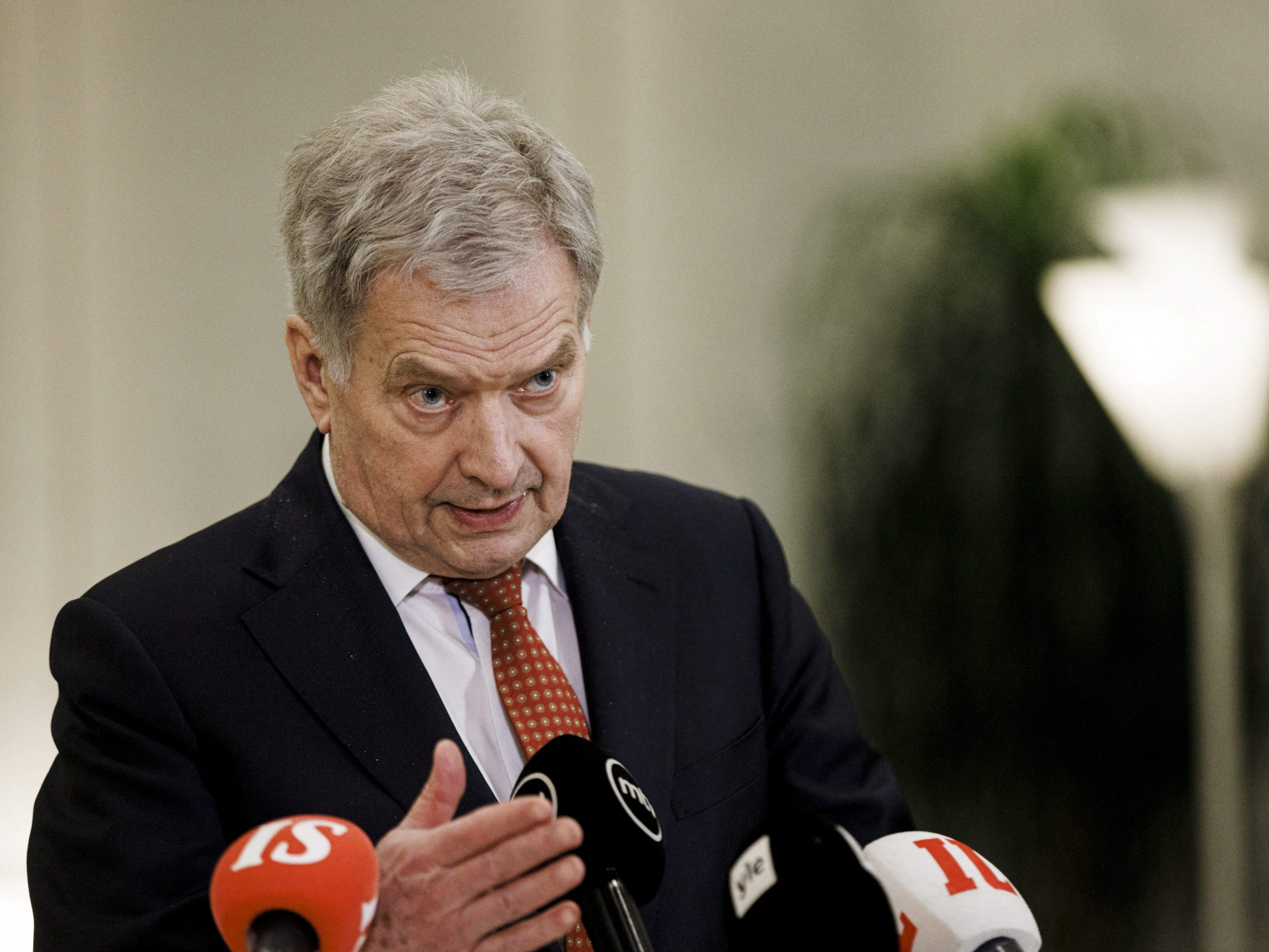 Finnlands Präsident Niinistö für NATO-Beitritt.