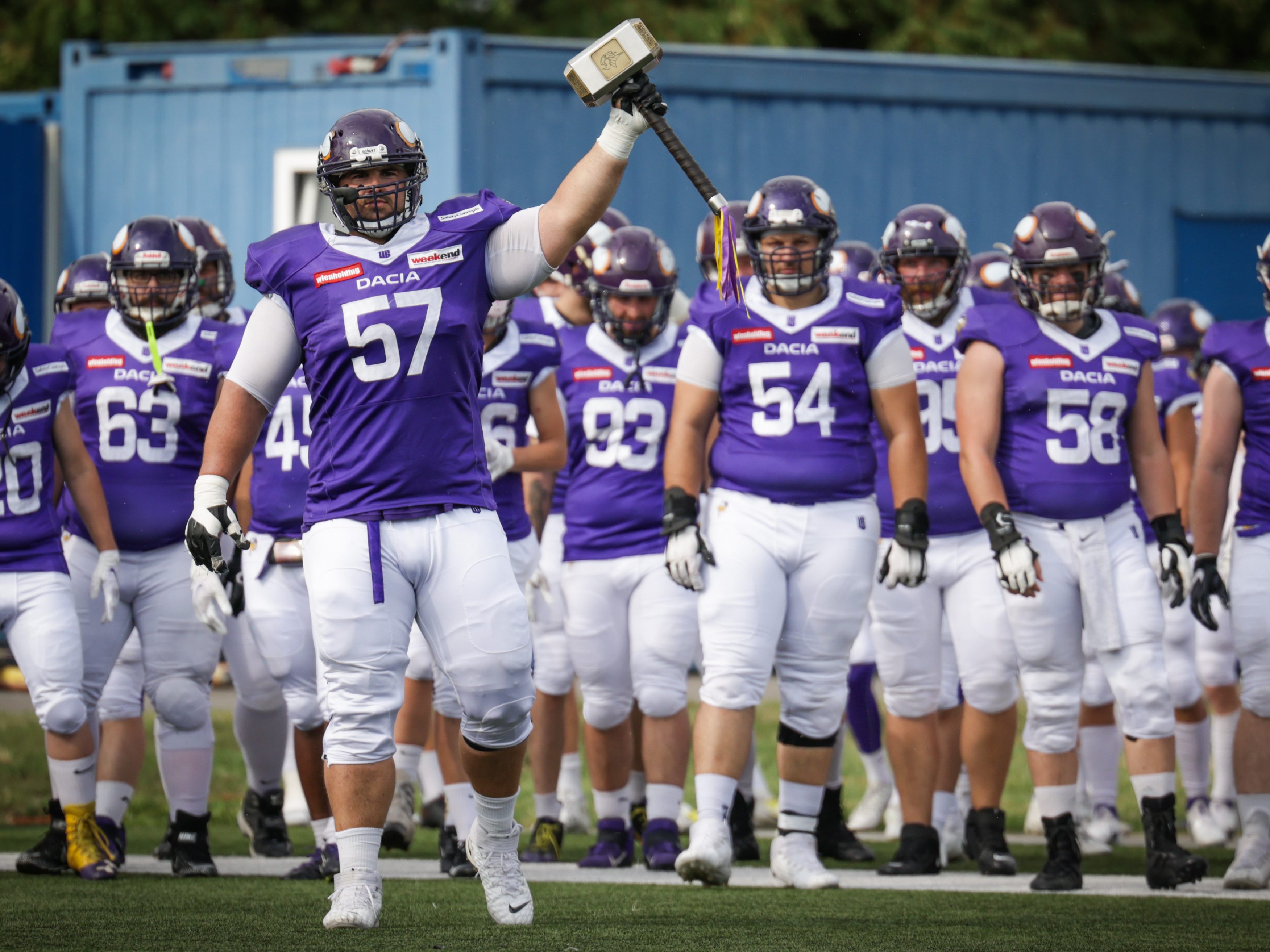 Die Vienna Vikings wollen in diesem Jahr in der ELF durchstarten Die Vienna Vikings wollen in diesem Jahr in der ELF durchstarten