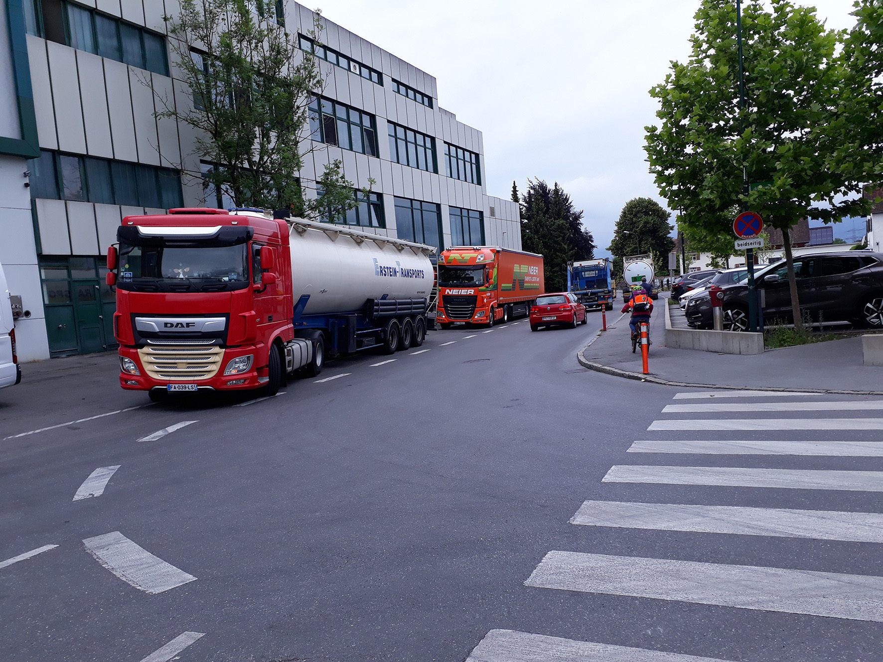 Die Umlegug der Langgasse soll die Gefahrenstelle entschärfen. Die Umlegug der Langgasse soll die Gefahrenstelle entschärfen.