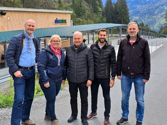 Die Stadtvertreter der beiden Partnerstädte trafen sich in Bludenz Die Stadtvertreter der beiden Partnerstädte trafen sich in Bludenz