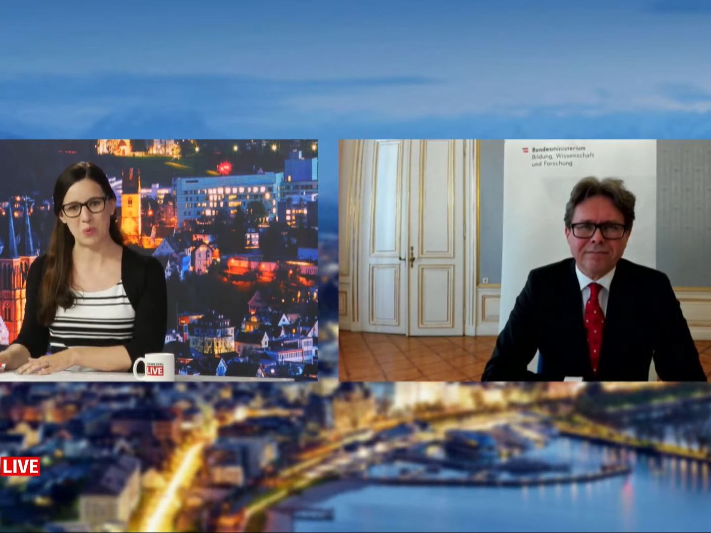 Bildungsminister Polaschek sprach in "Vorarlberg LIVE" über aktuelle Bildungsagenden. Bildungsminister Polaschek sprach in "Vorarlberg LIVE" über aktuelle Bildungsagenden.