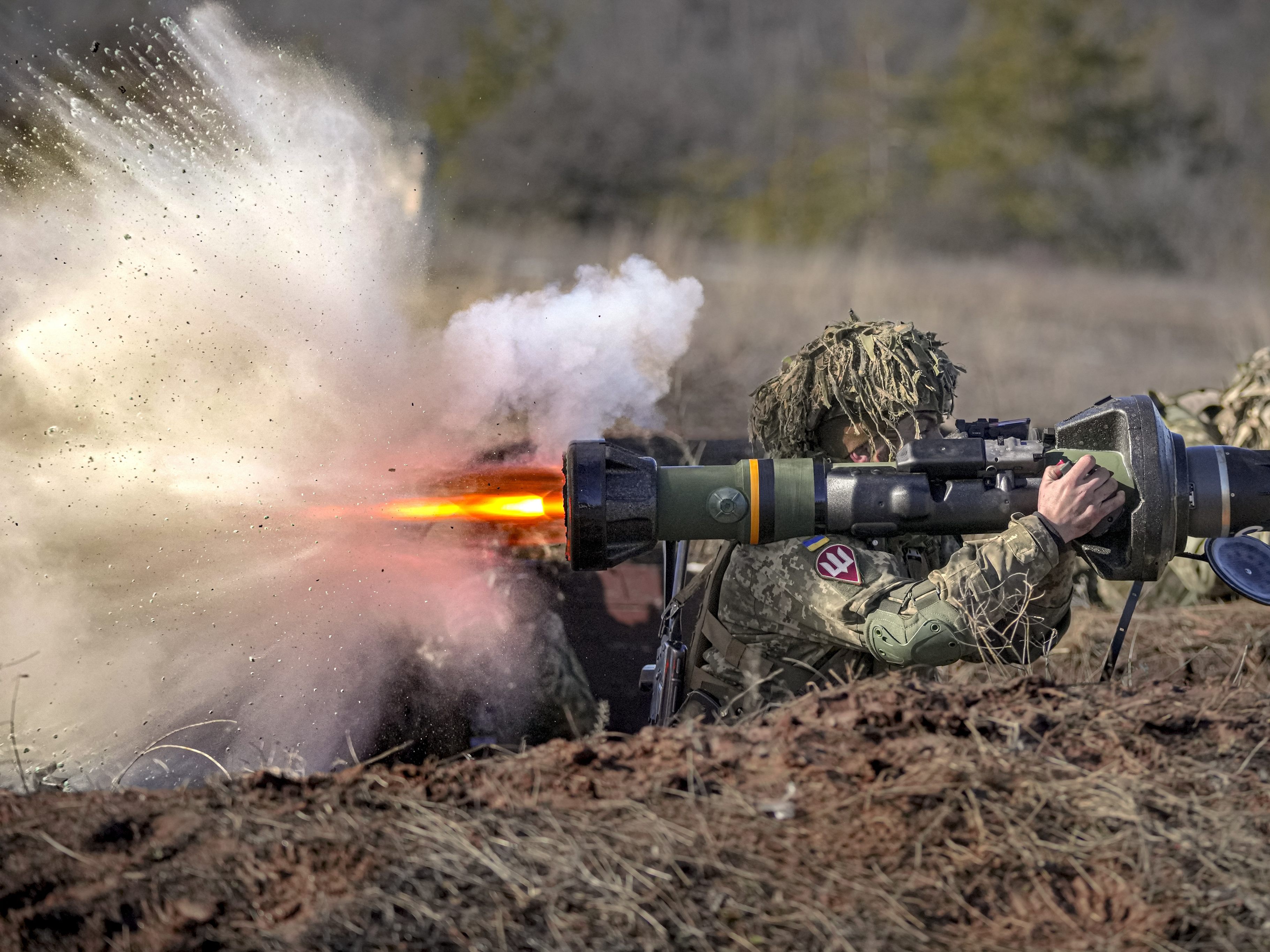Die Kampfhandlungen im Osten der Ukraine haben sich deutlich verschärft. Die Kampfhandlungen im Osten der Ukraine haben sich deutlich verschärft.