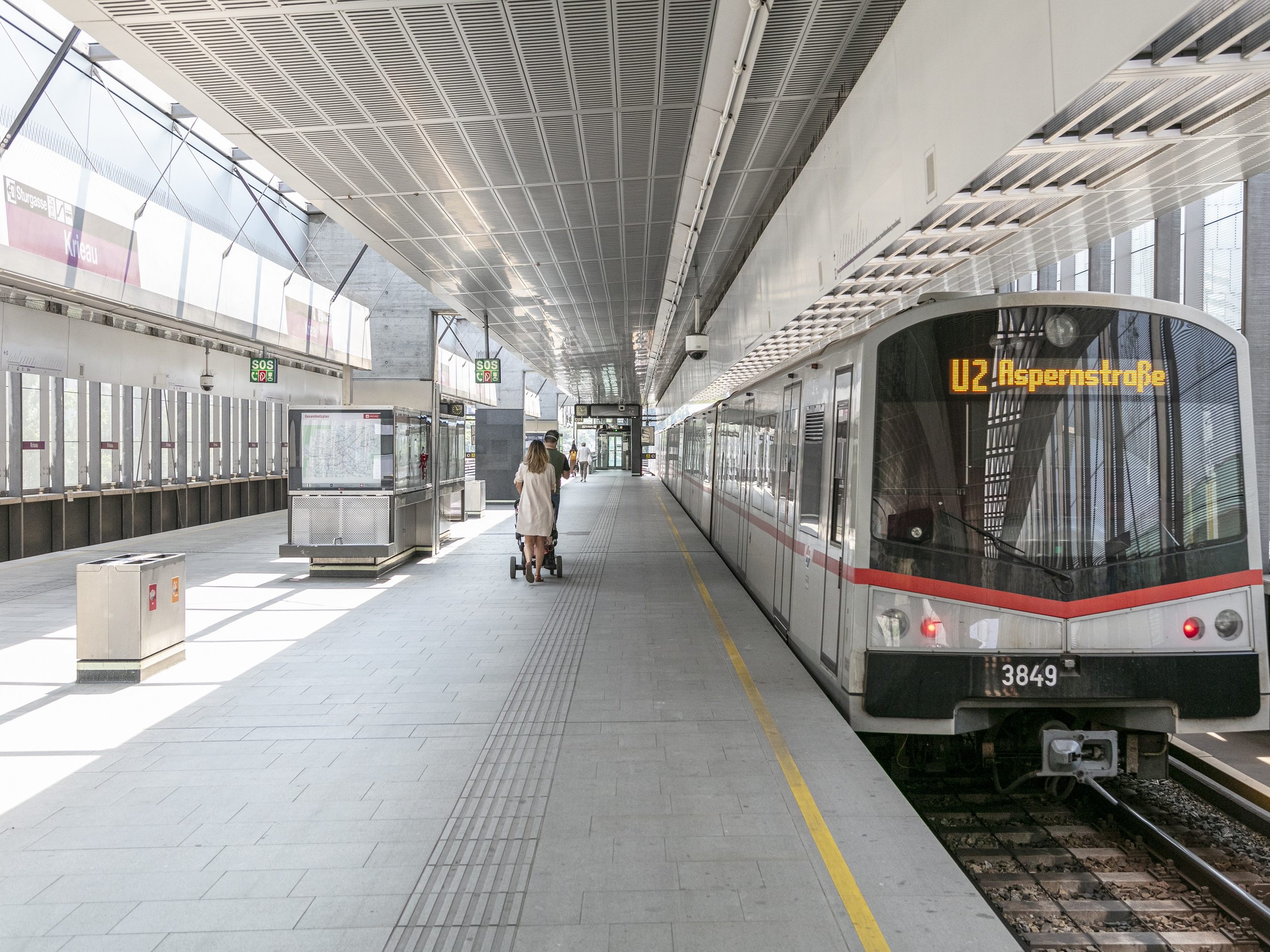 Im Sommer fährt zwischen der Aspernstraße und der Seestadt ein Ersatzverkehr.