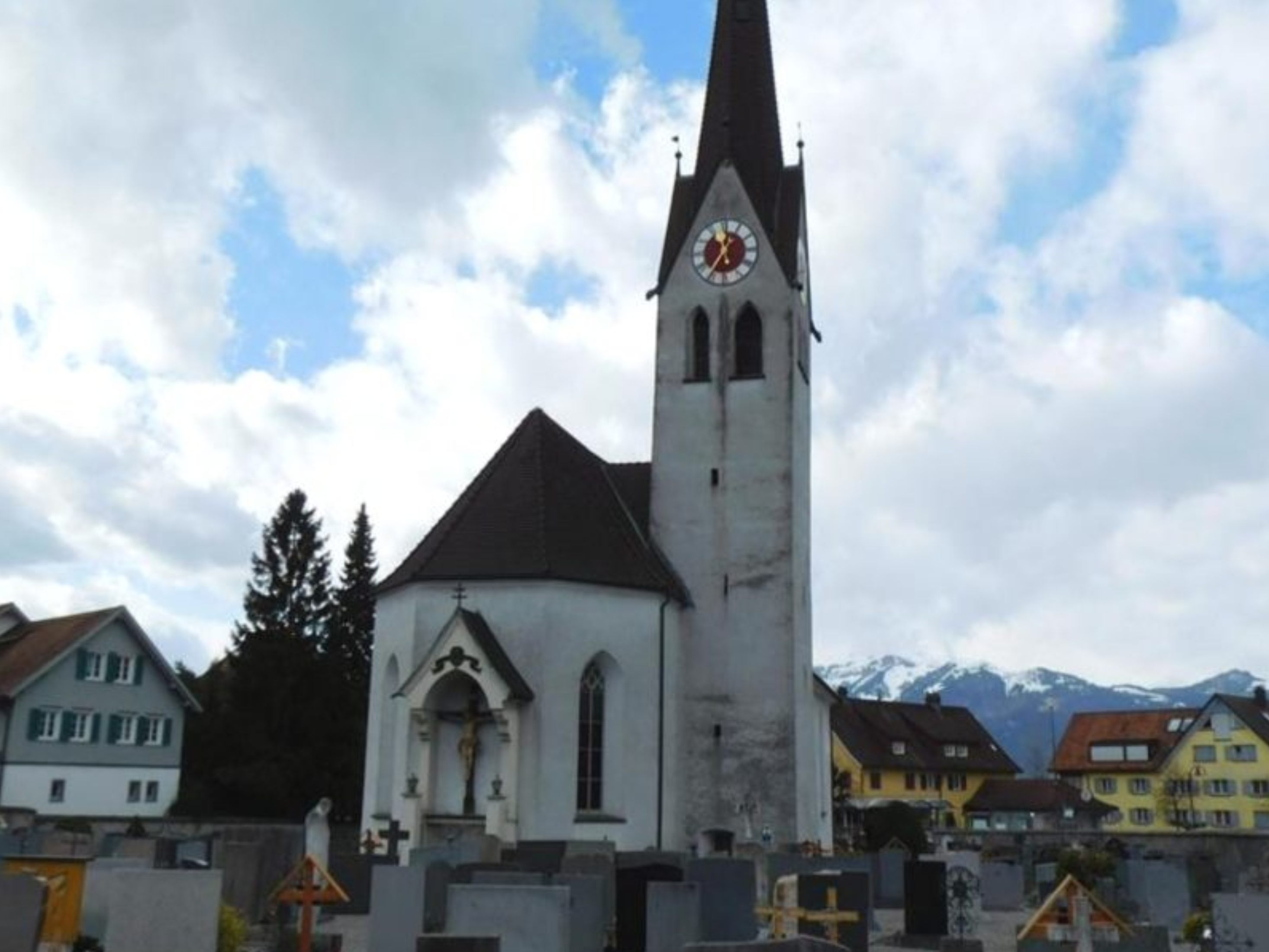An der Alten Kirche läuft derzeit die dritte Sanierungsetappe