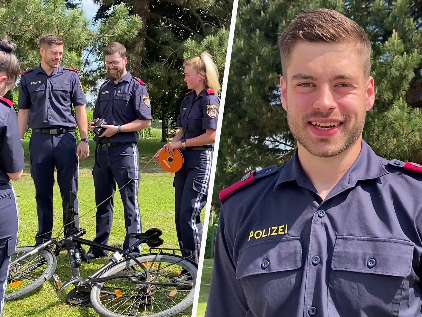 Ante Ešegović besucht derzeit die Polizeischule. Ante Ešegović besucht derzeit die Polizeischule.