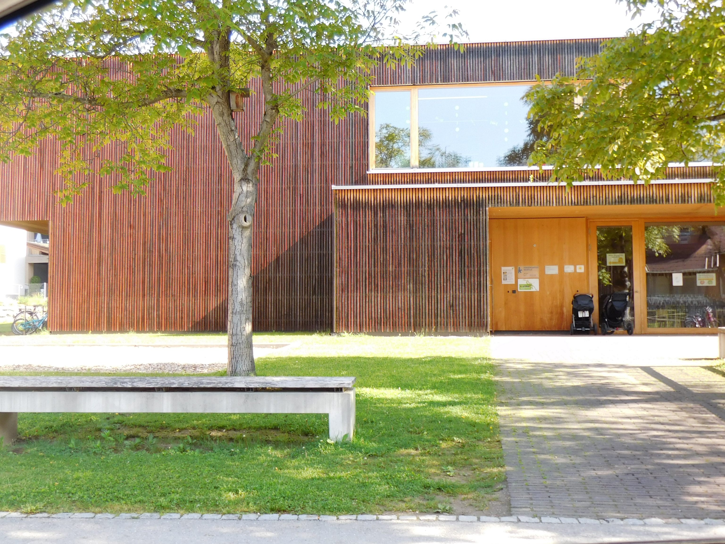 Die Kleinkinderbetreuung wird im Herbst aus dem Kindergarten in ein Containerprovisorium umsiedeln