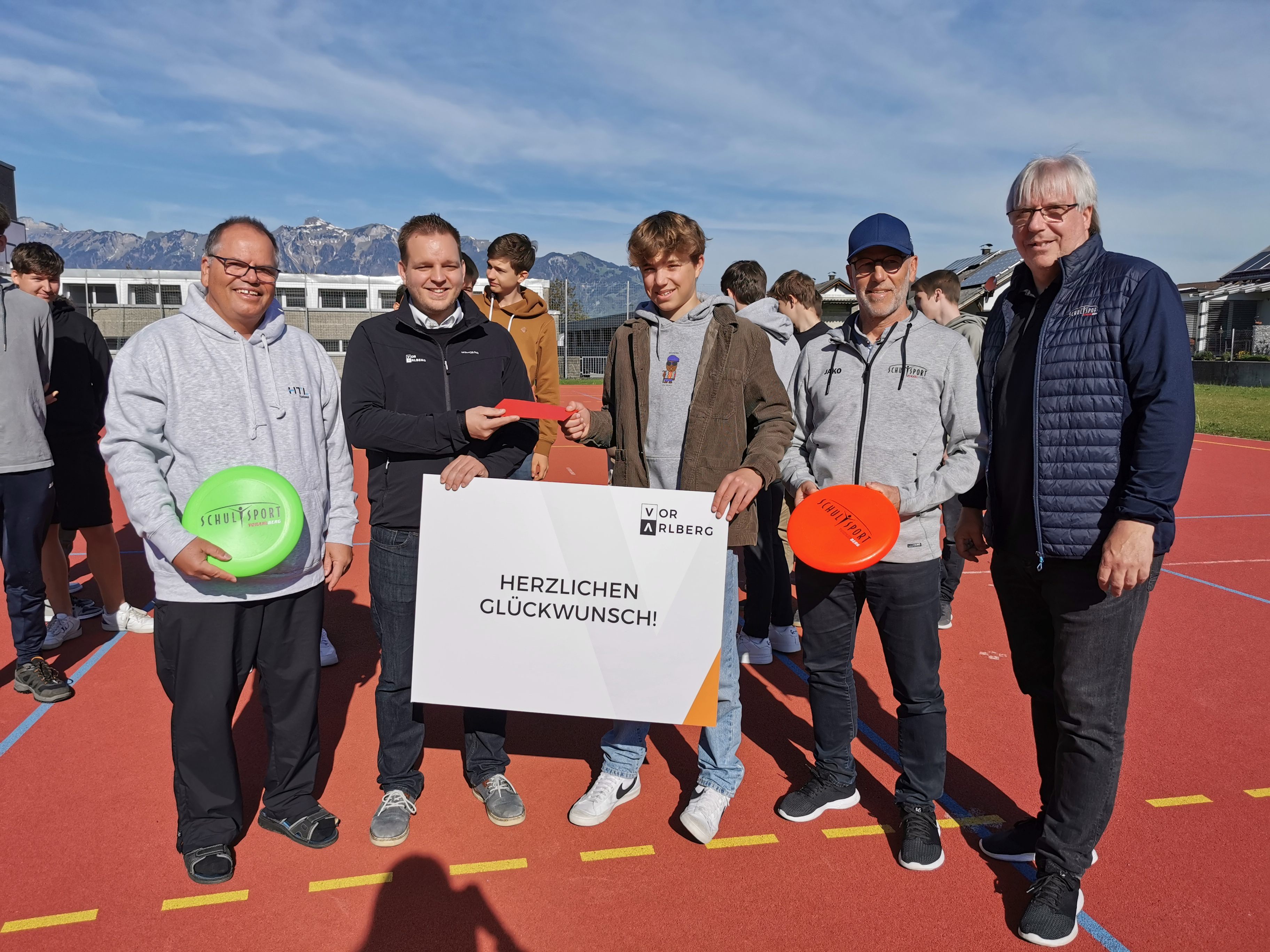 HTL Rankweil gewann die Frisbee Challenge. HTL Rankweil gewann die Frisbee Challenge.