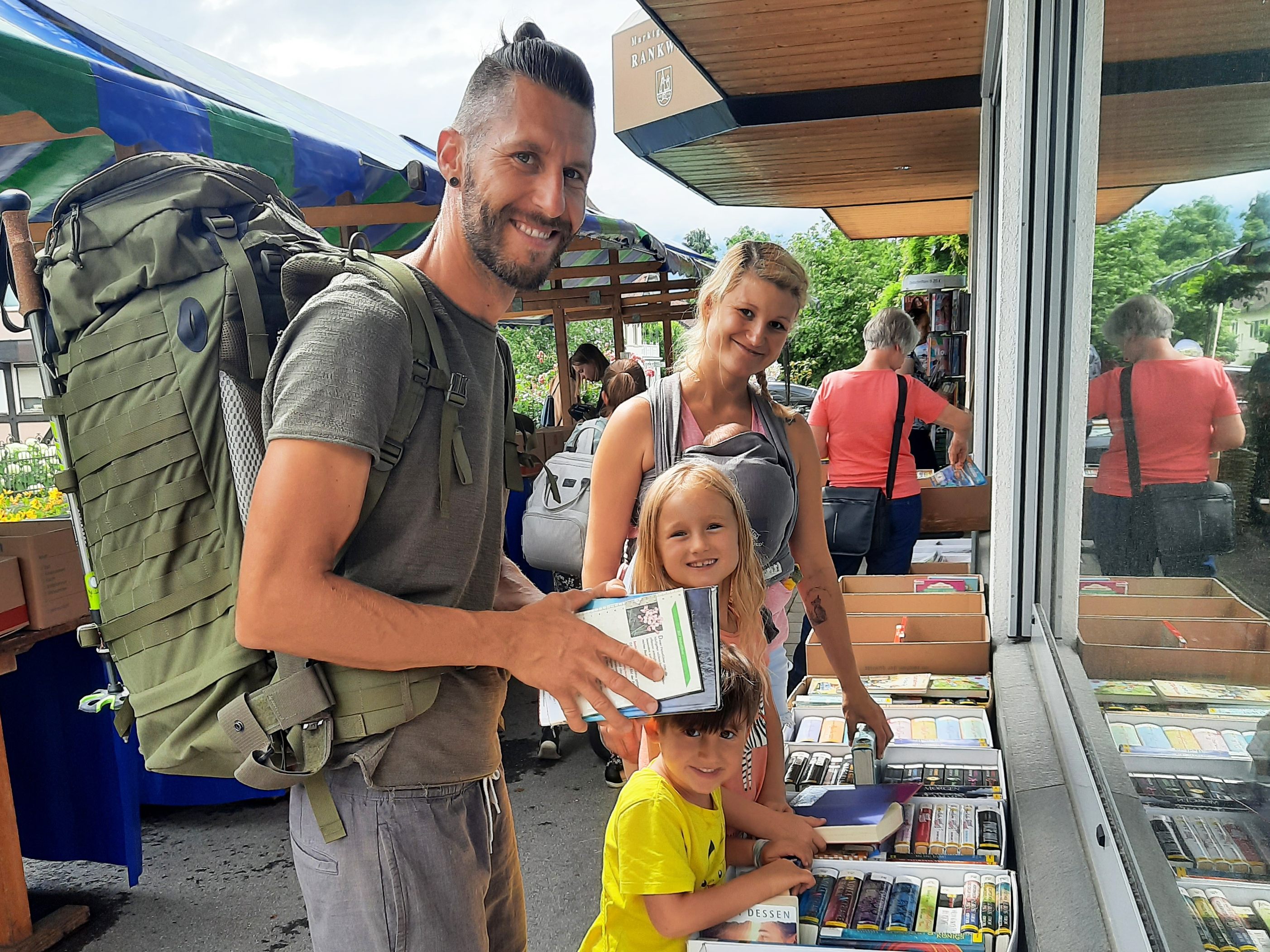 Der Bücherflohmarkt der Bibliothek Rankweil war gut besucht. Der Bücherflohmarkt der Bibliothek Rankweil war gut besucht.