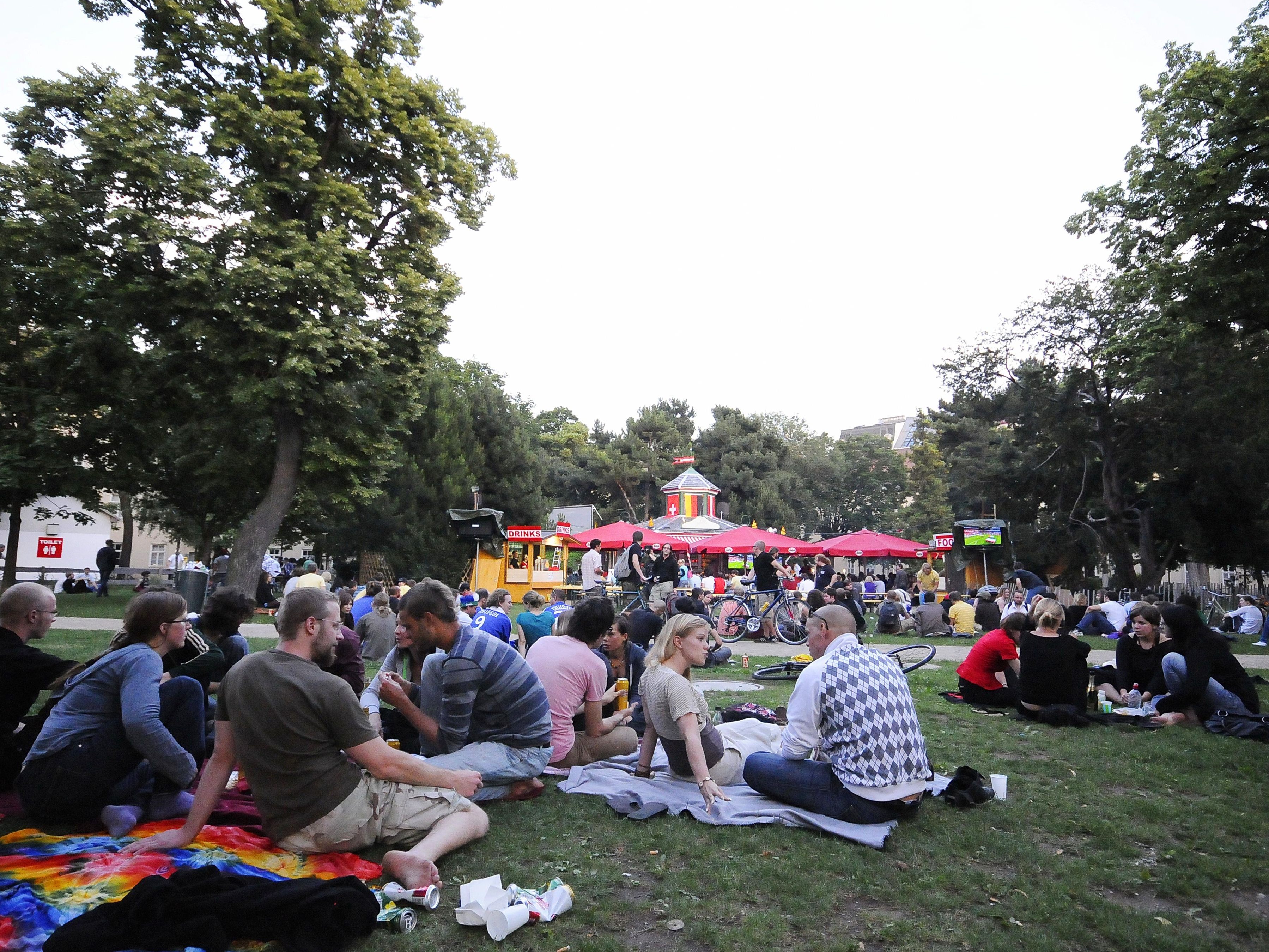 Vier Tage lang findet im Alten AKH in Wien das Festival über die Freiheit statt