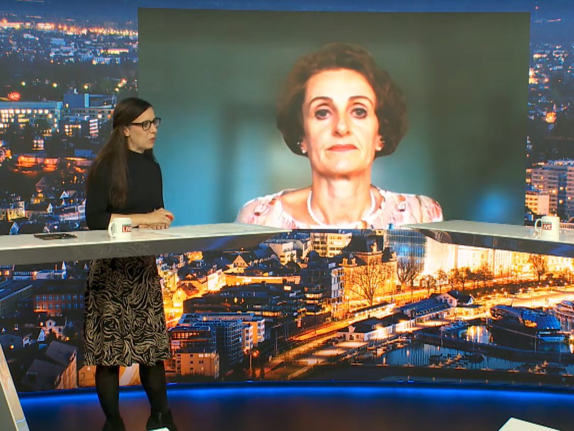 Christine Mayrhuber bei "Vorarlberg LIVE"