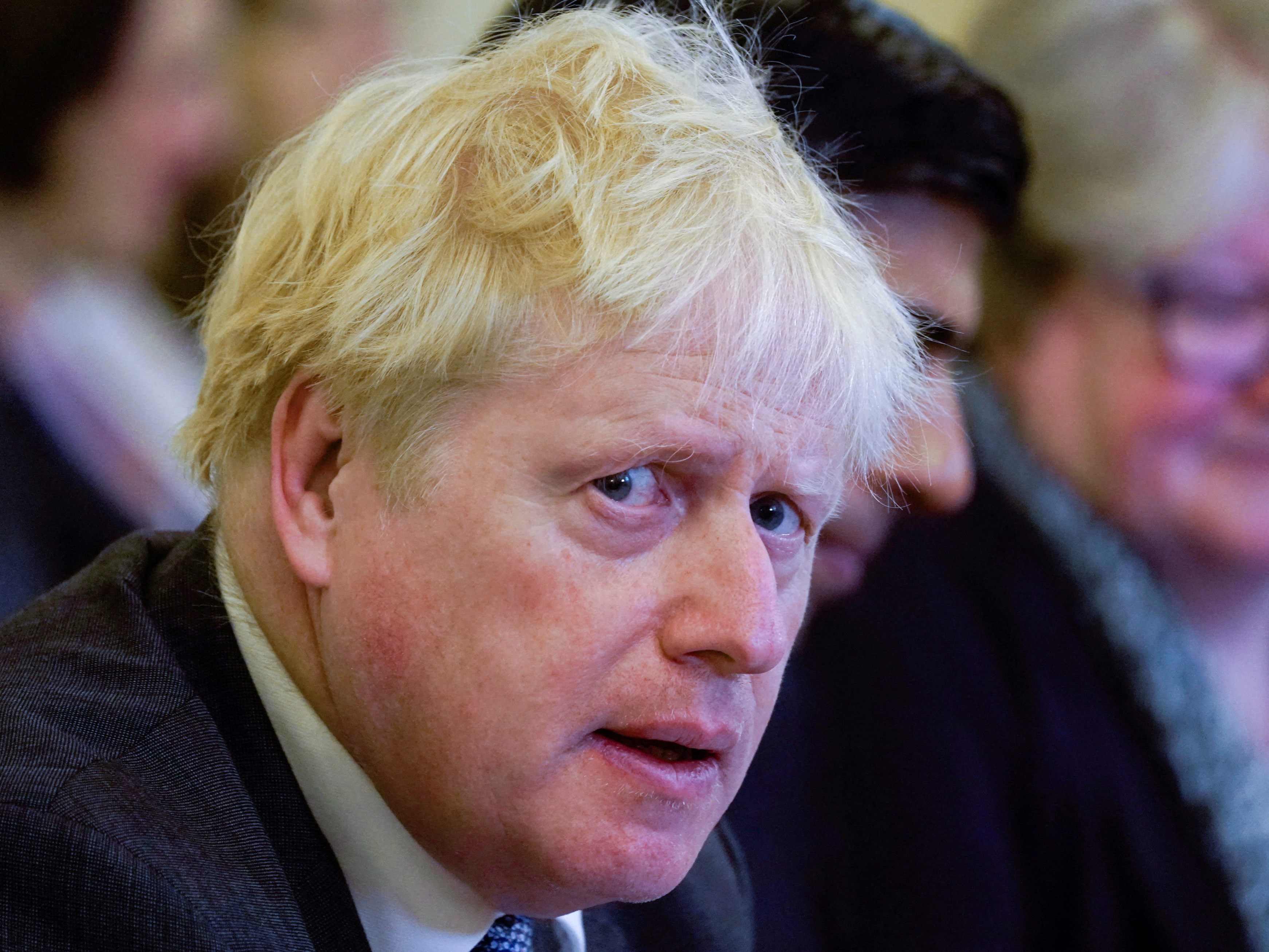 Der britische Premierminister Boris Johnson ist am Freitag überraschend nach Kiew gereist.