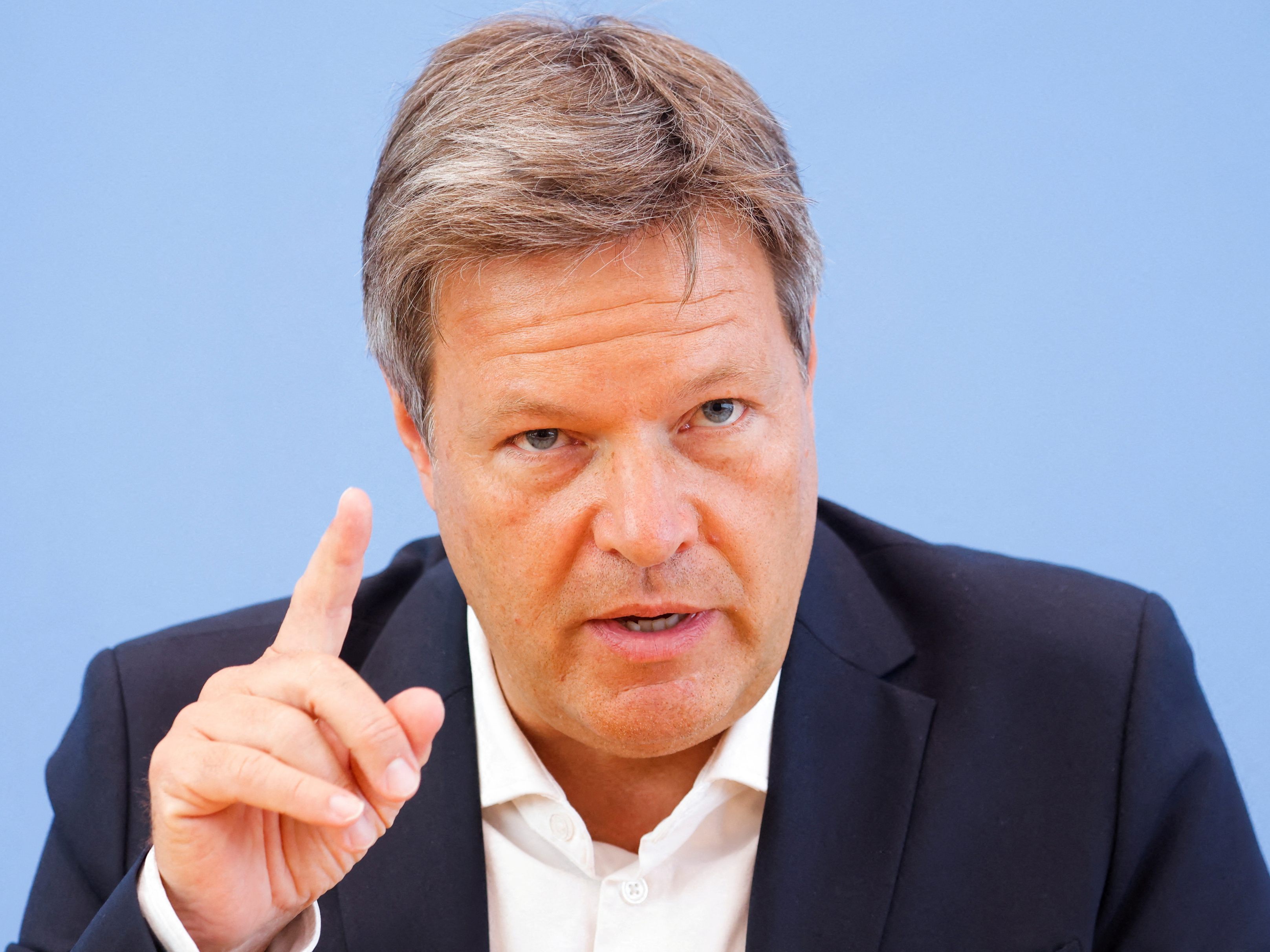 Deutschlands Wirtschaftsminister Robert Habeck nimmt möglichen komplett-Ausfall von Nord Stream 1 ernst Deutschlands Wirtschaftsminister Robert Habeck nimmt möglichen komplett-Ausfall von Nord Stream 1 ernst