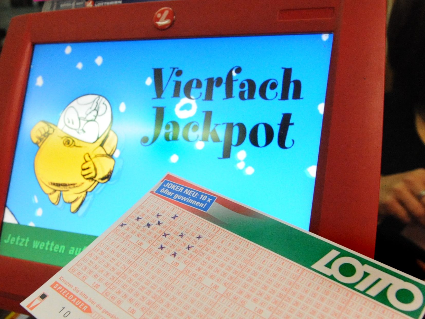 Am kommenden Mittwoch geht es um einen Lotto-Vierfachjackpot Am kommenden Mittwoch geht es um einen Lotto-Vierfachjackpot