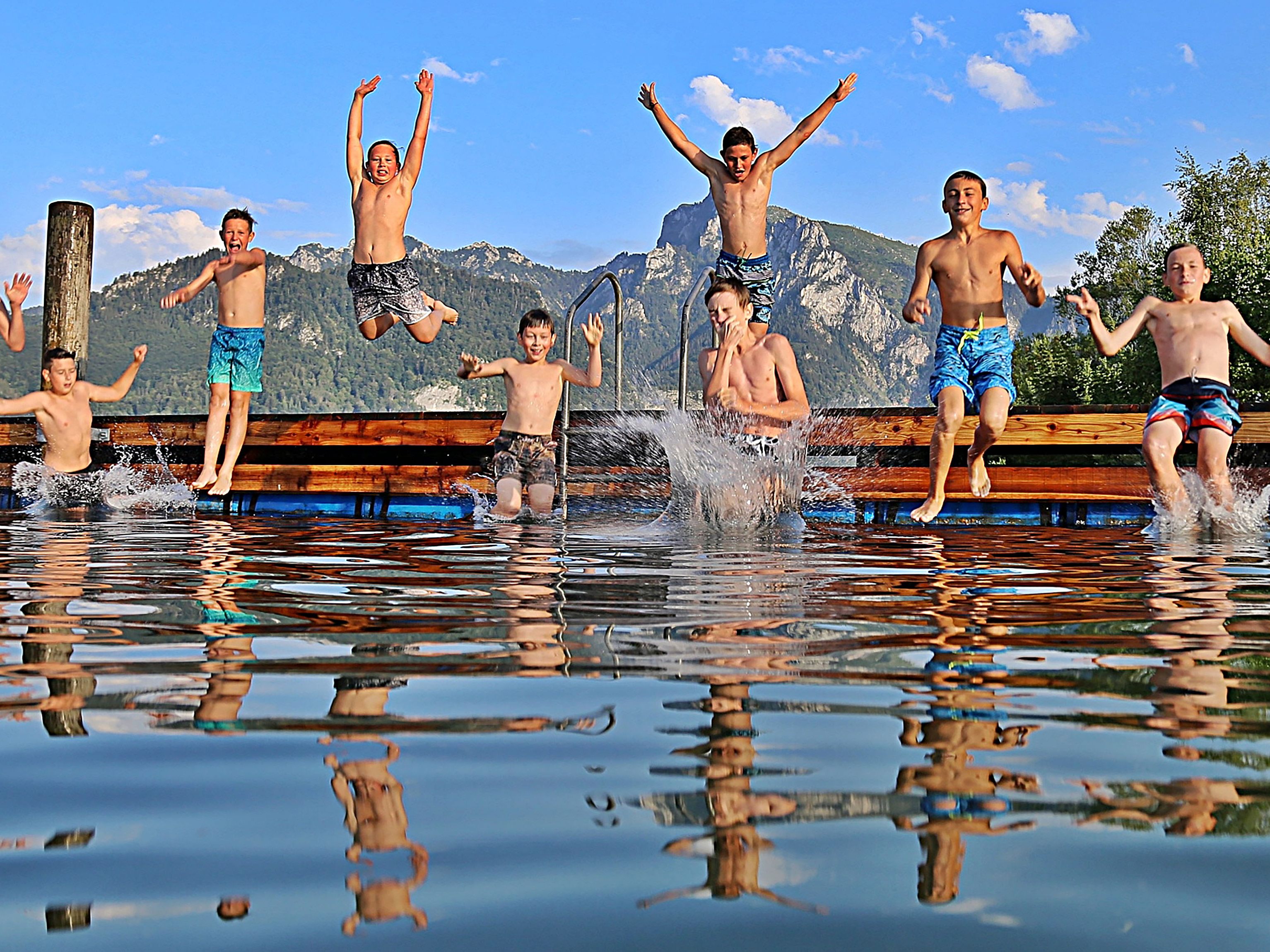 Temperaturen bis zu 36 Grad in Österreich erwartet. Temperaturen bis zu 36 Grad in Österreich erwartet.