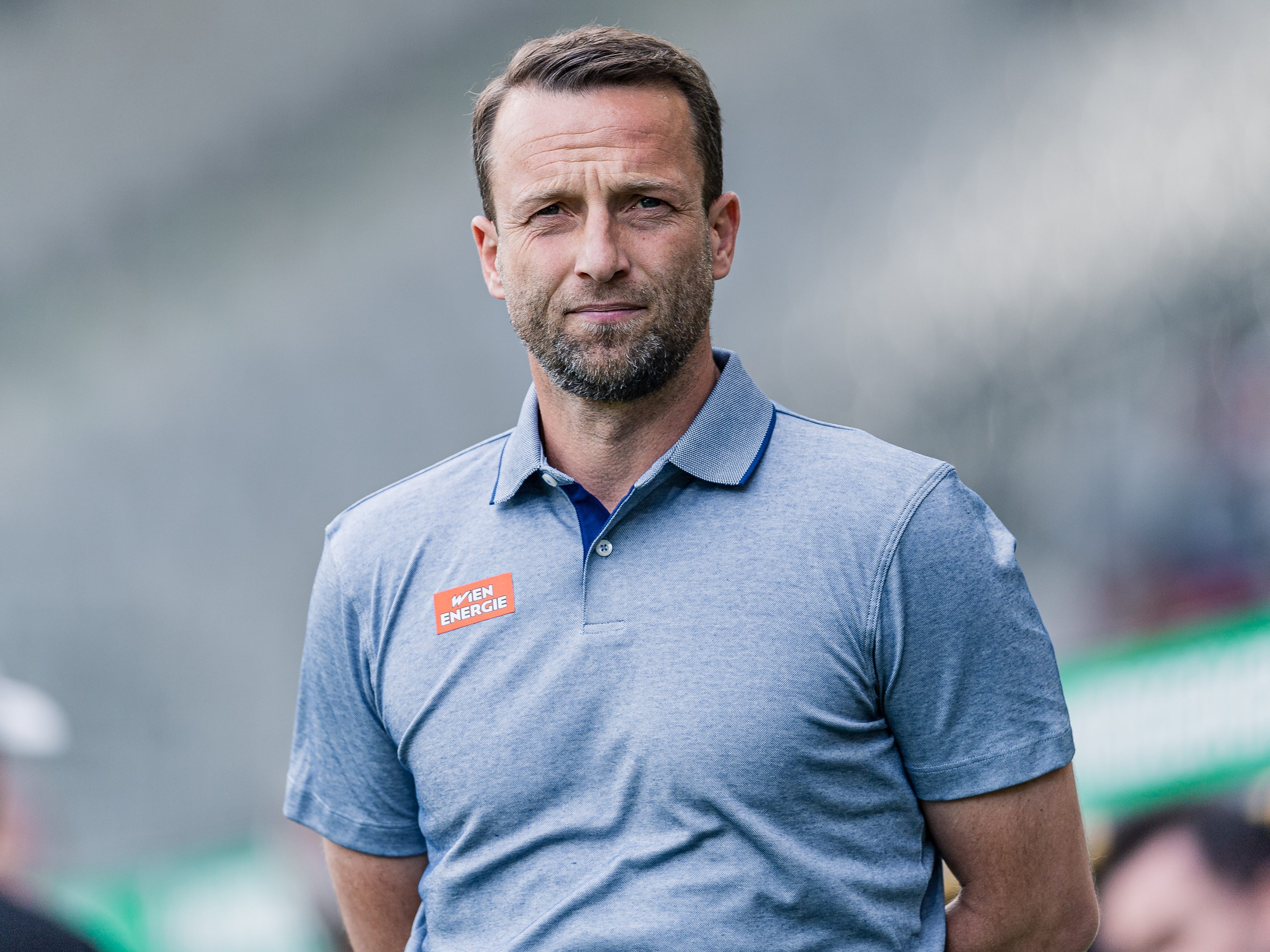 Bei Rapid-Coach Feldhofer schlug der Corona-Test positiv an.