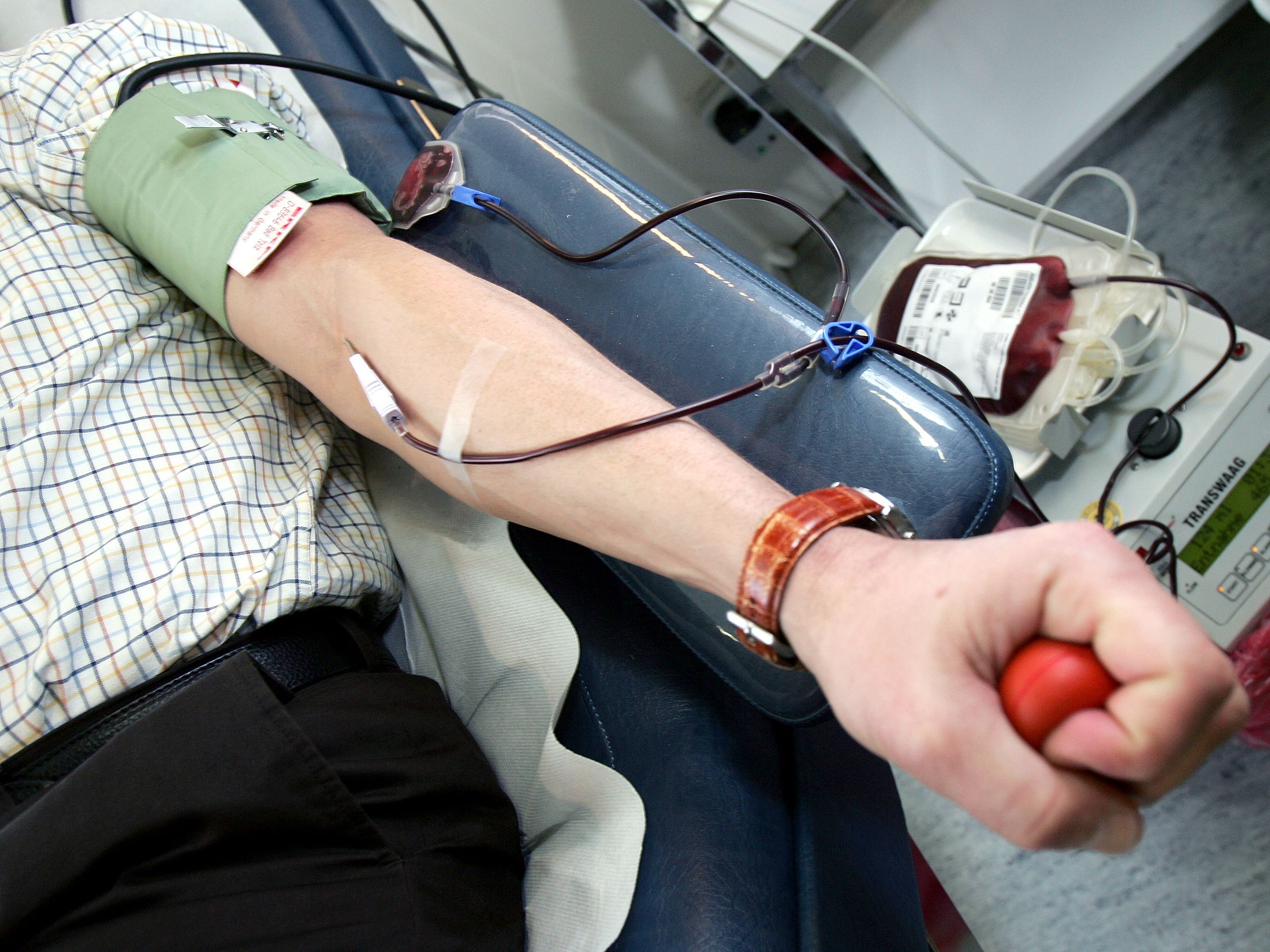 Am 14. Juni ist Weltblutspendetag.