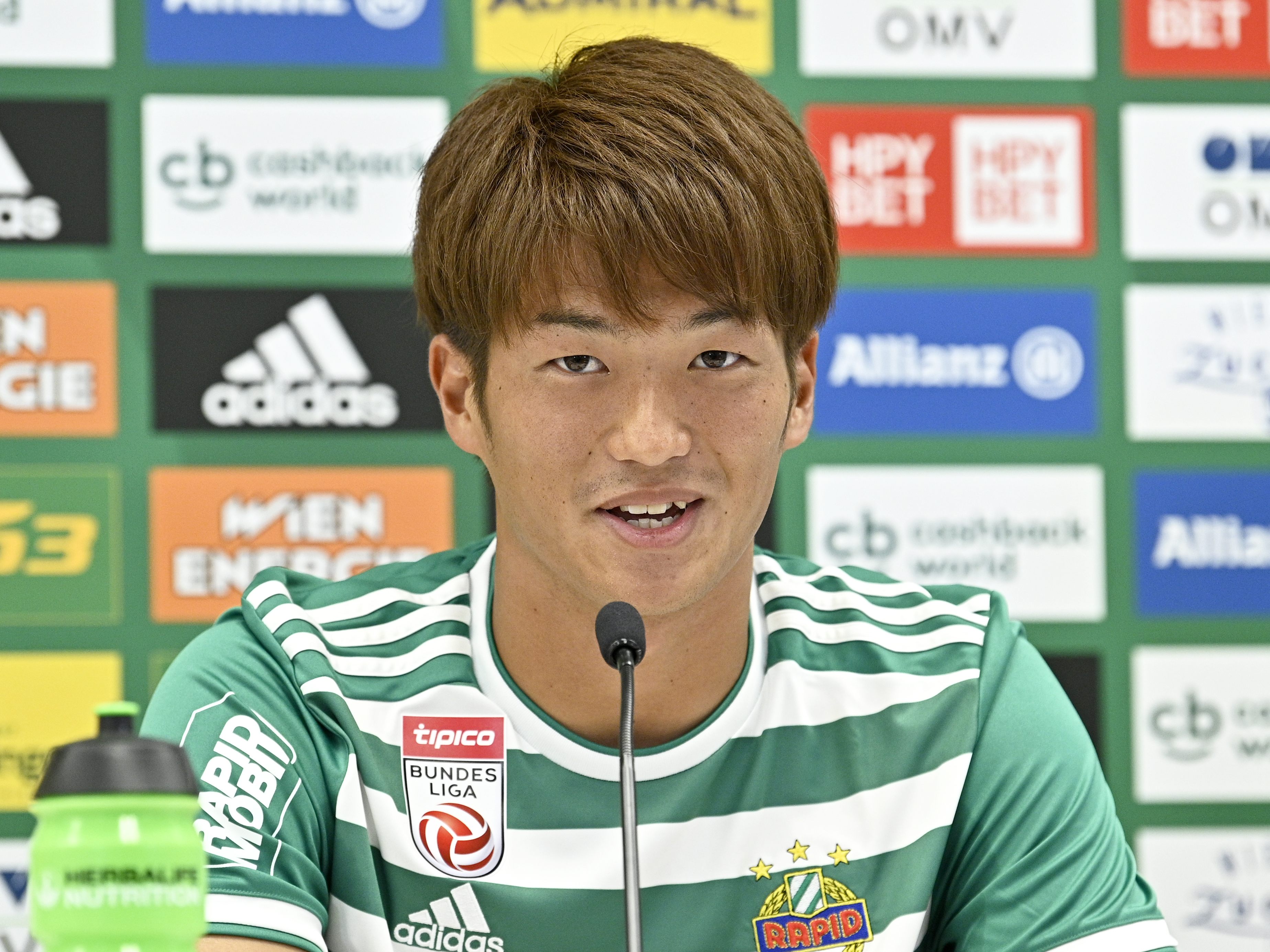 Koya Kitagawa verlässt Bundesligist Rapid Wien. Koya Kitagawa verlässt Bundesligist Rapid Wien.