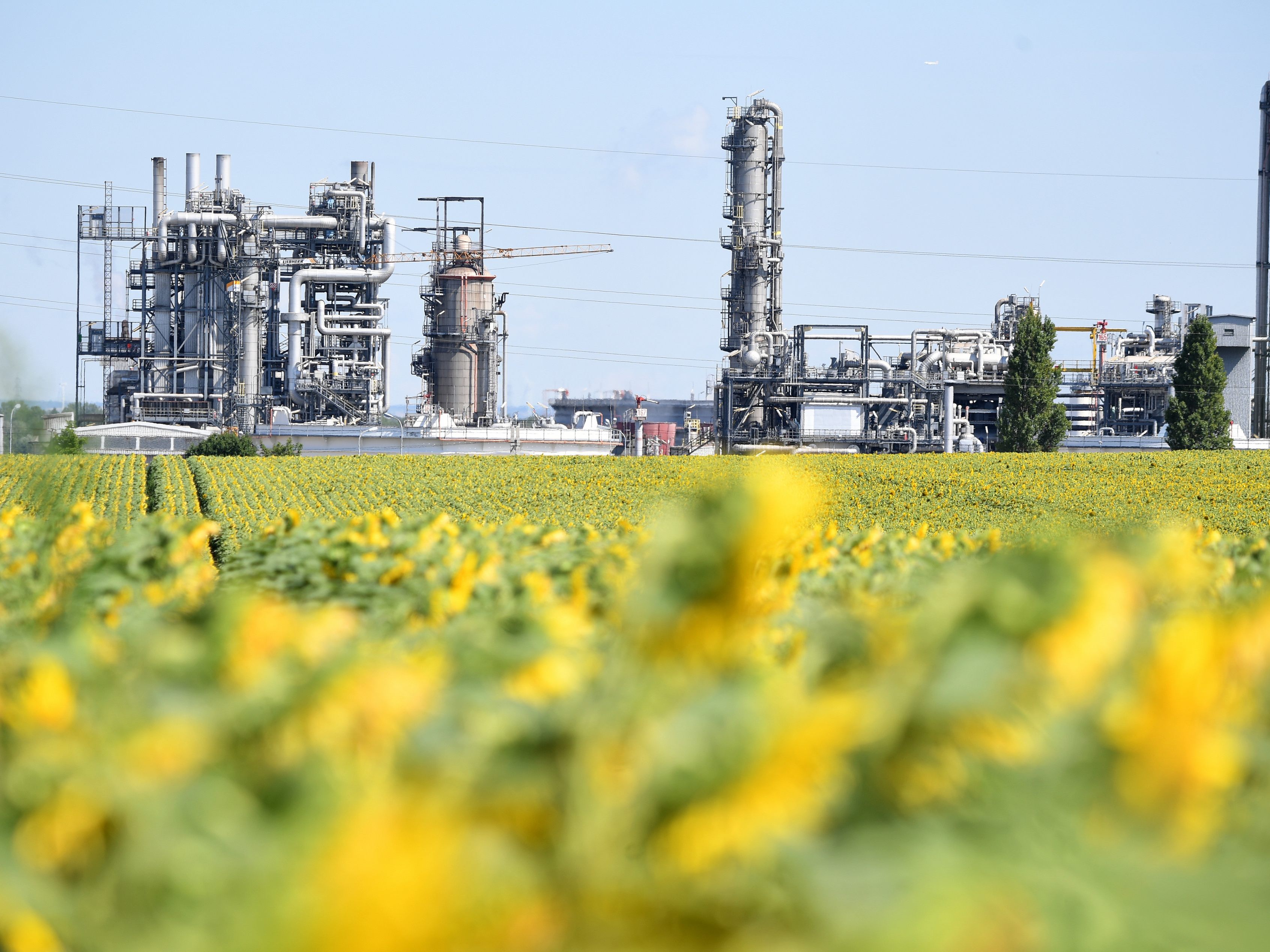 Niederösterreich: In der Raffinerie Schwechat gab es einen mechanischen Zwischenfall.