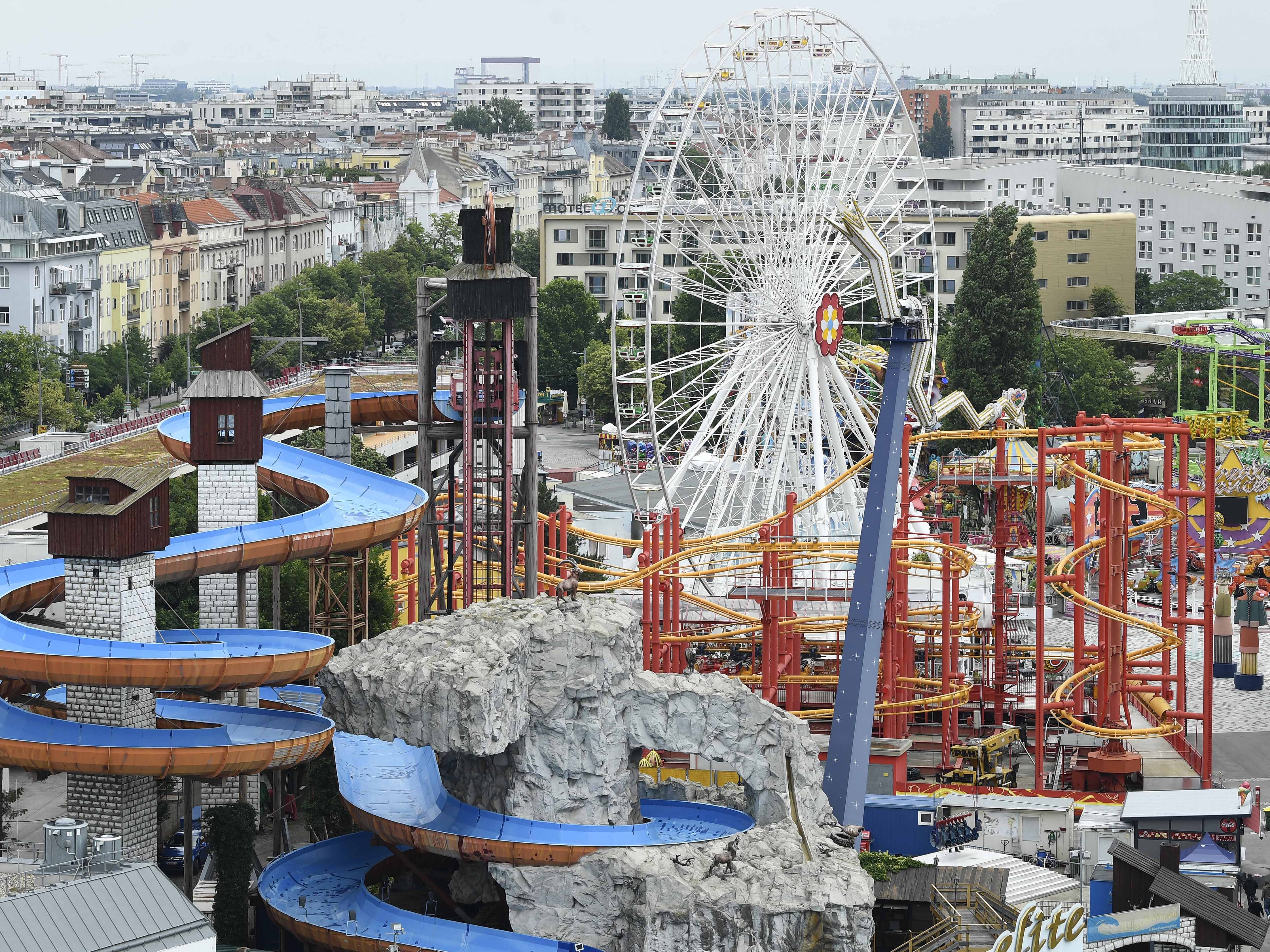 Der Wiener Prater bekommt ein neues Panorma als Ausstellungsstätte. Der Wiener Prater bekommt ein neues Panorma als Ausstellungsstätte.