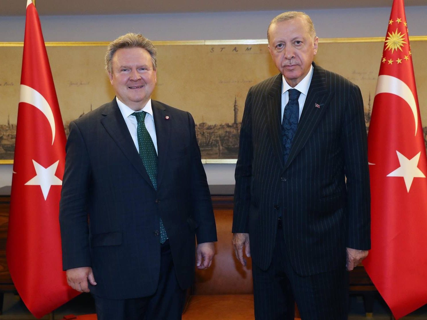 Der Wiener Bürgermeister Ludwig wurde vom türkischen Präsidenten Erdogan empfangen.