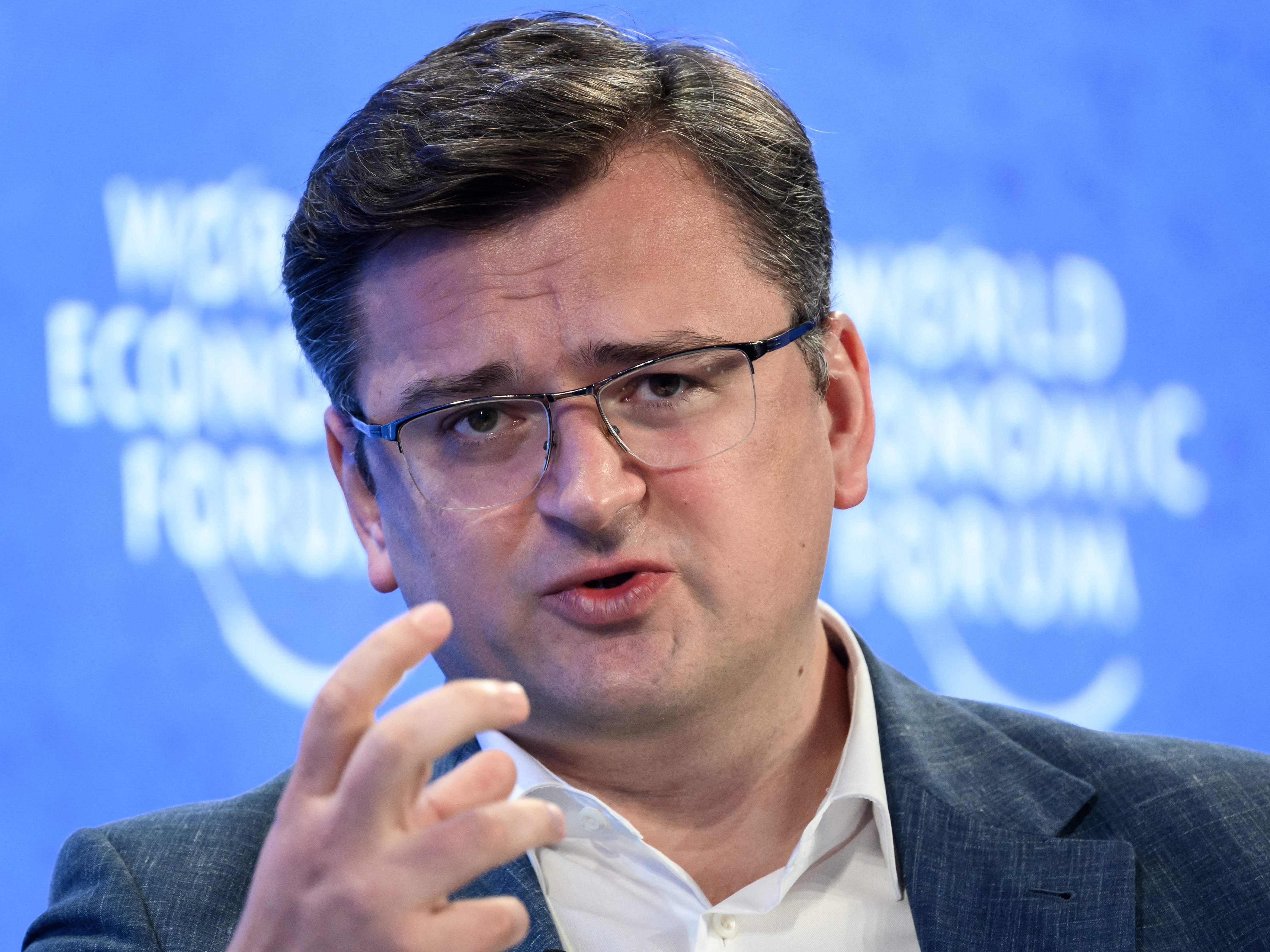 Kuleba hat erneut Waffenhilfe eingefordert. Kuleba hat erneut Waffenhilfe eingefordert.