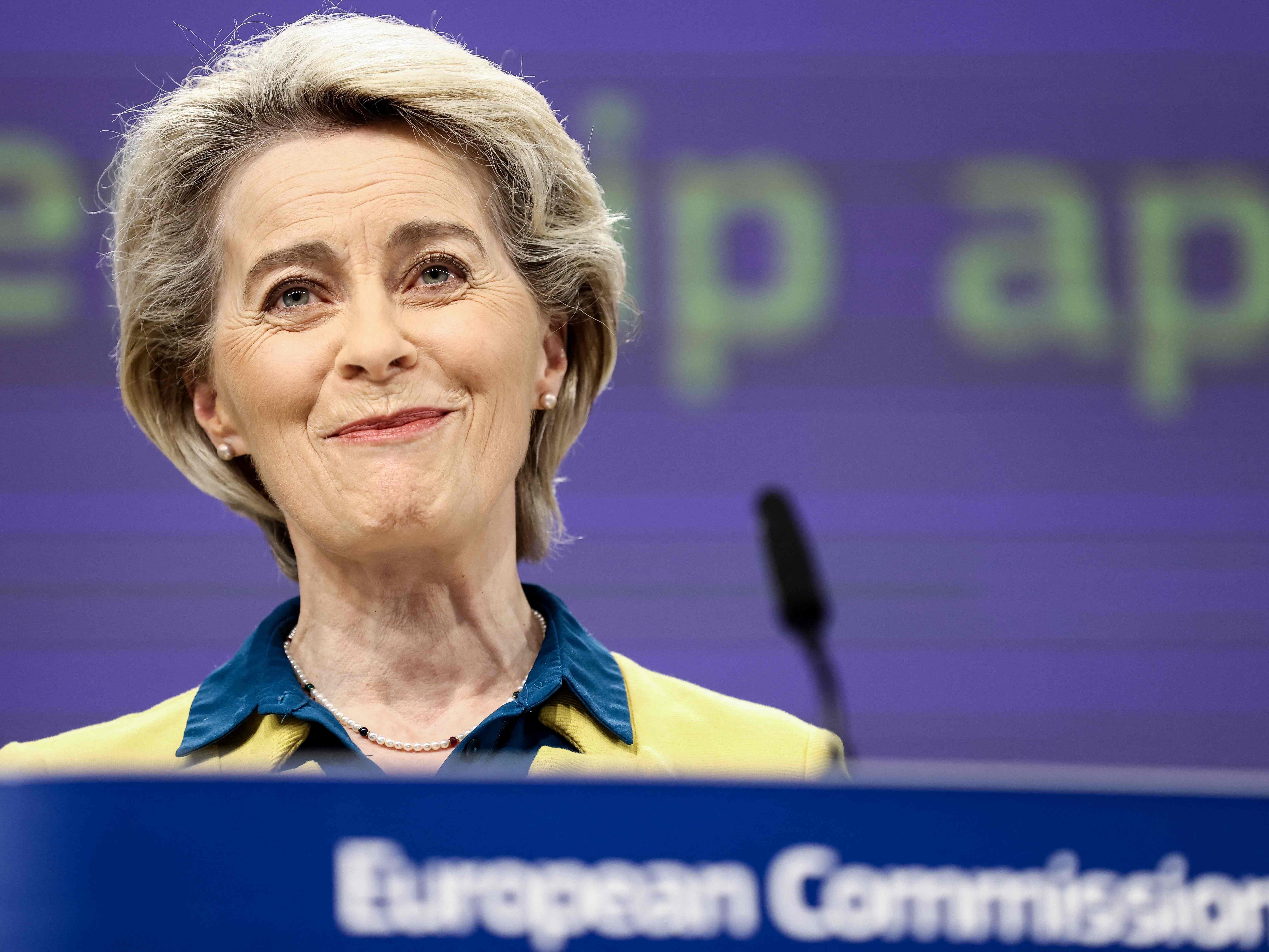 Laut Ursula Von der Leyen gibt es keine Dringlichkeit bei einer Beitrittsverfahrens-Reformation. Laut Ursula Von der Leyen gibt es keine Dringlichkeit bei einer Beitrittsverfahrens-Reformation.