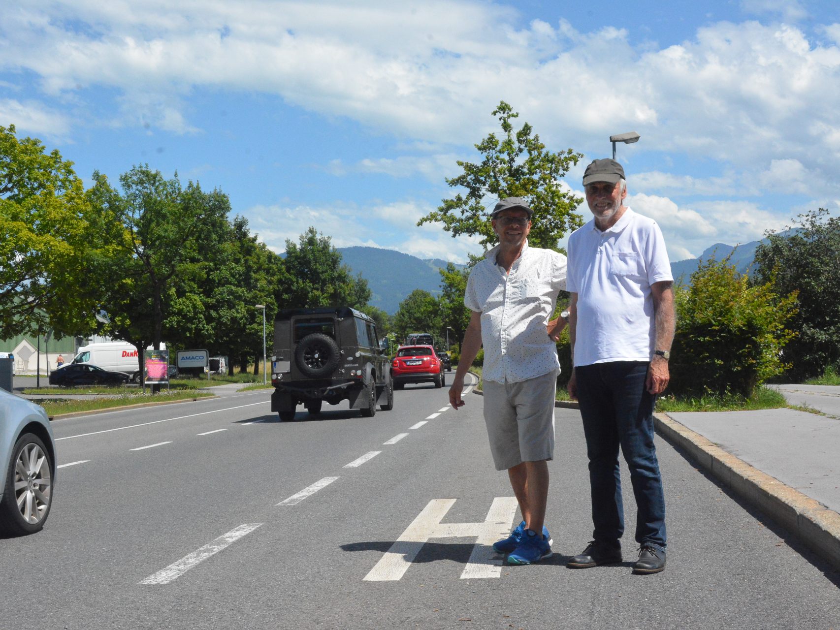 Markus Hämmerle (links) und Manfred Hagen (rechts) suchen nach Lösungen für den öffentlichen Verkehr.