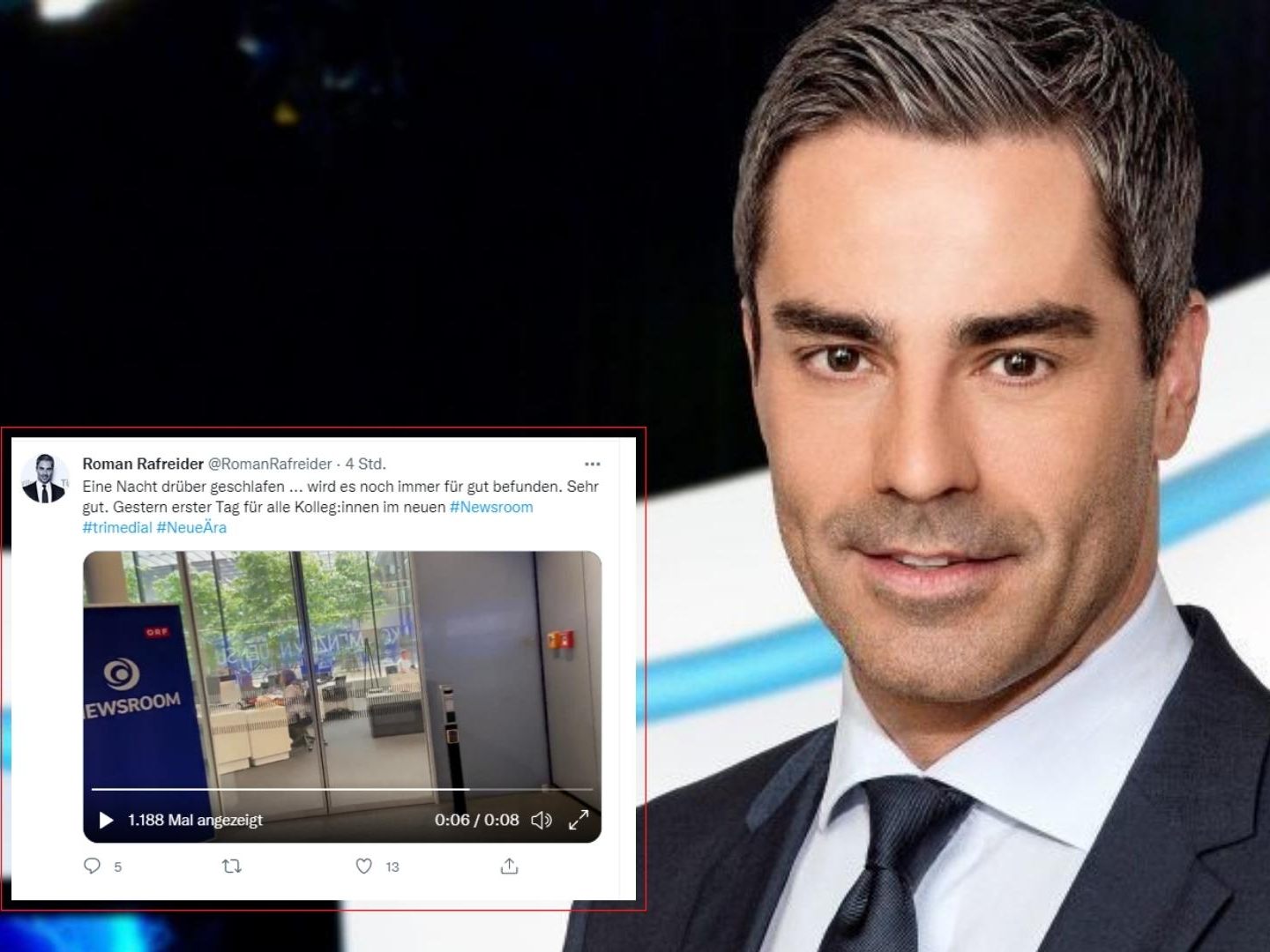 Rafreider zurück beim ORF Rafreider zurück beim ORF