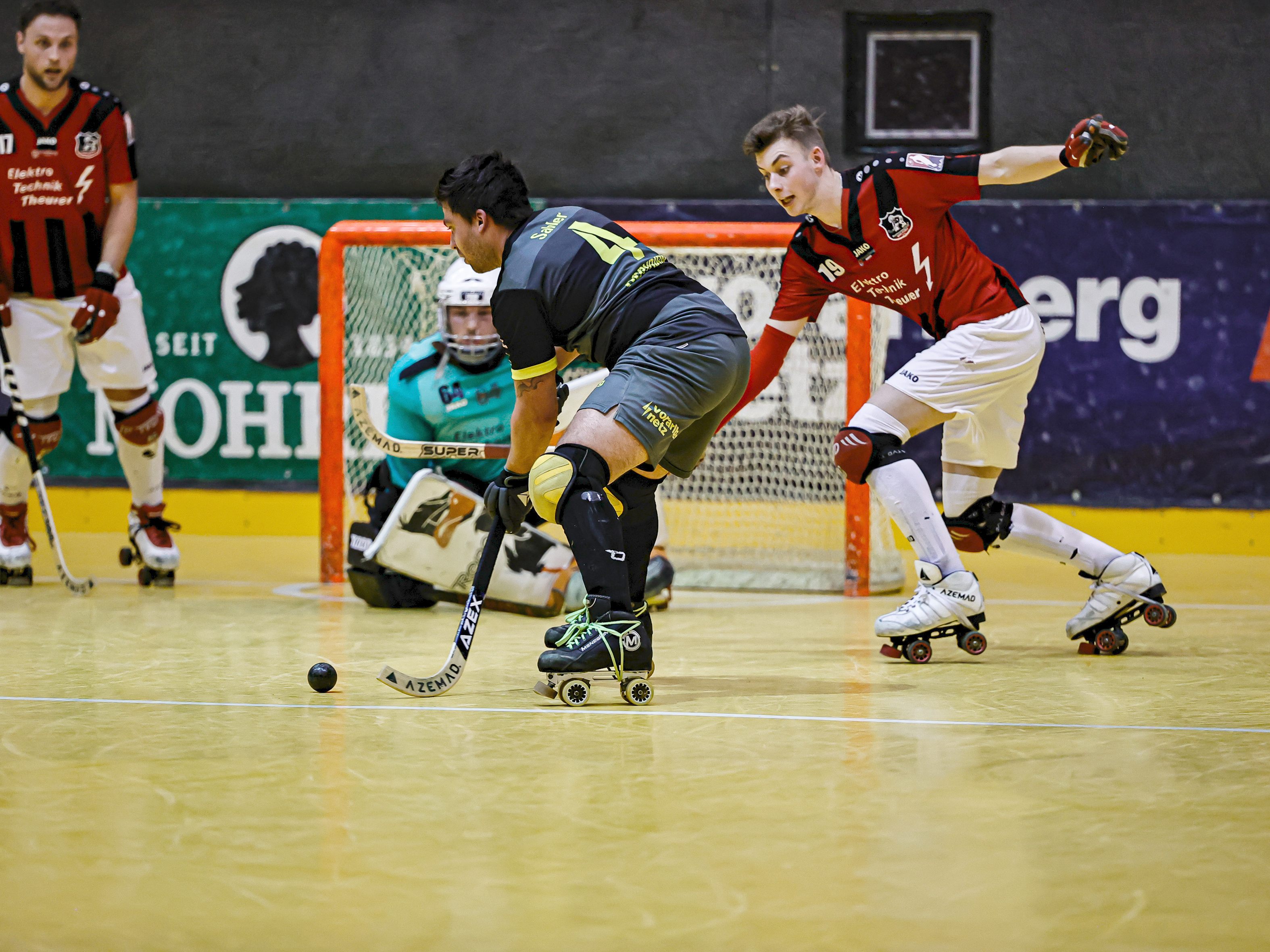 Rollhockey-Fans erwartet am Wochenende ein heißes Derby in der Dornbirner Stadthalle. Rollhockey-Fans erwartet am Wochenende ein heißes Derby in der Dornbirner Stadthalle.