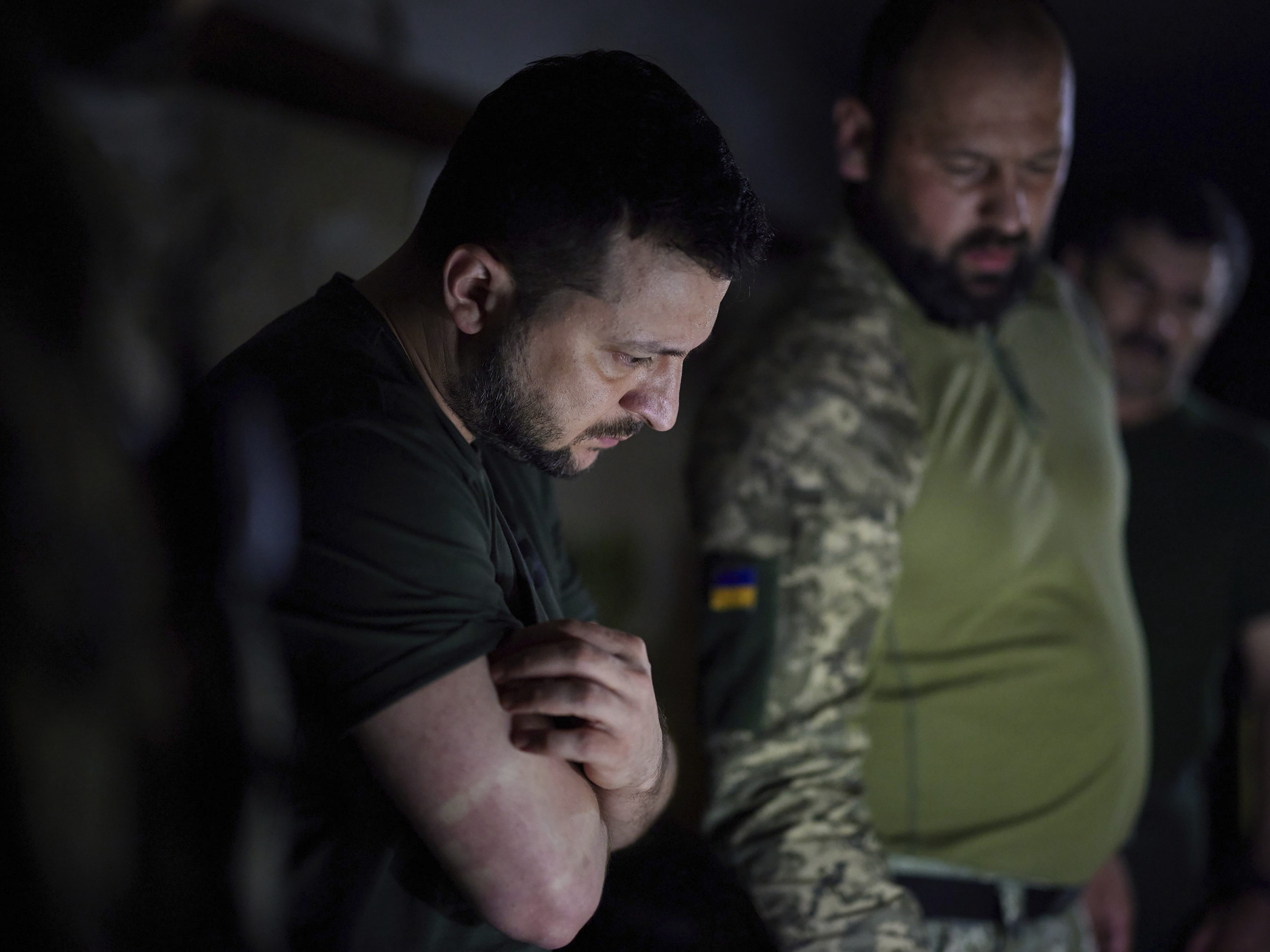 Laut Selenskyj will Russland jede Stadt im Donbass verwüsten. Laut Selenskyj will Russland jede Stadt im Donbass verwüsten.