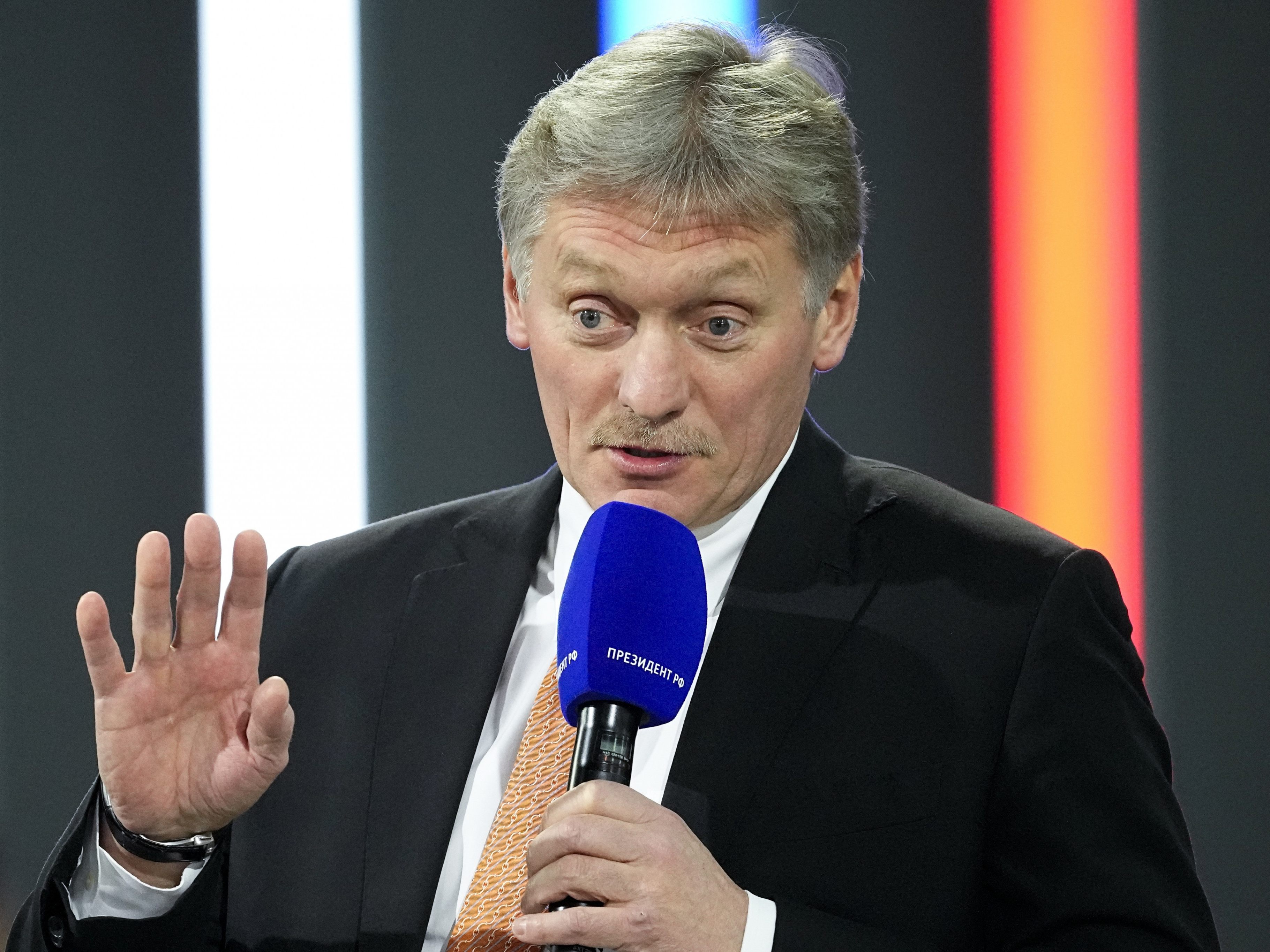 Kremlsprecher Peskow erhebt gegen den Westen erneut schwere Vorwürfe.